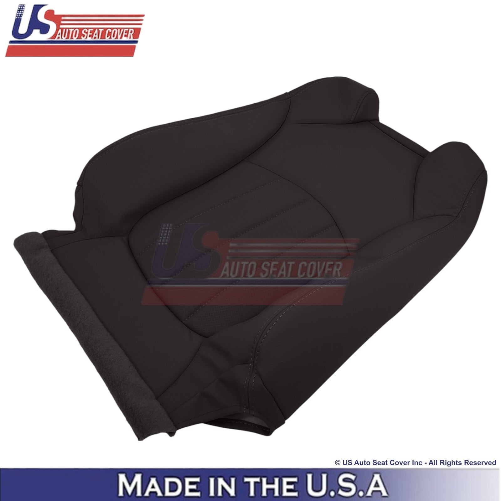 2013-2014 For Buick Enclave Leather Front Top Replacement Seat Covers Cocoa