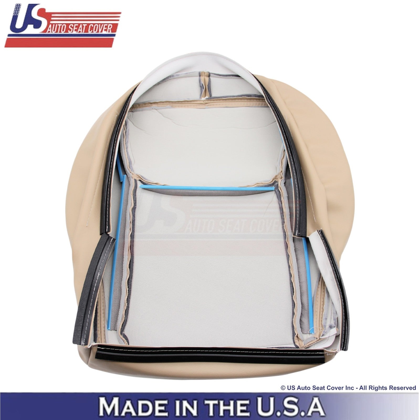 2002-2006 Fits Mercedes-Benz S-Class Genuine Leather Passenger Bottom Cover Java
