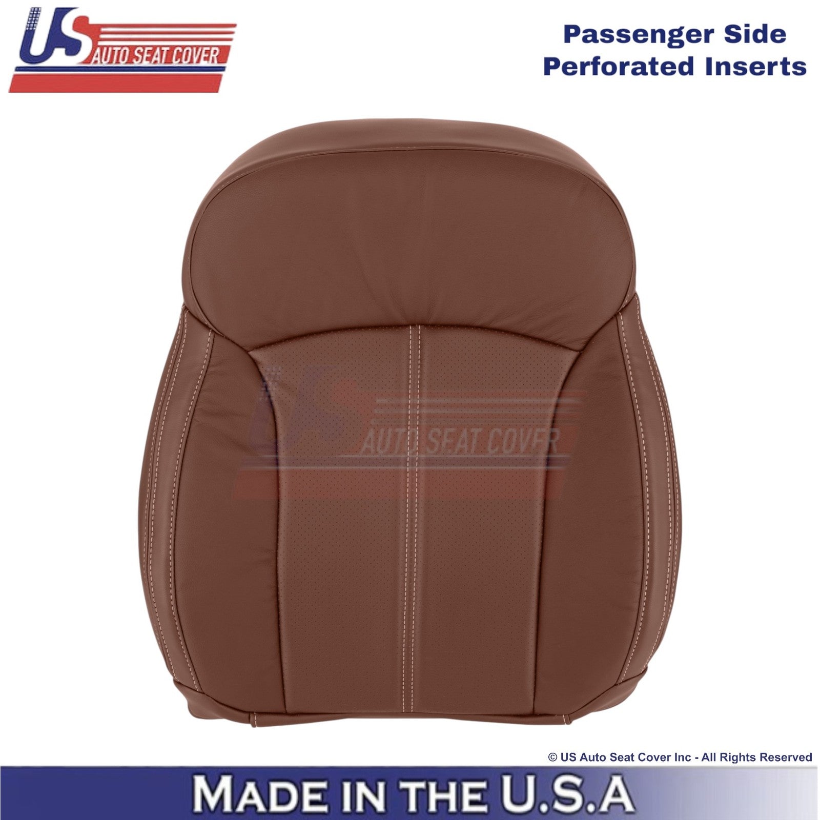 2017-2018 For Subaru Forester Touring Leather Passenger Top Seat Cover Saddle