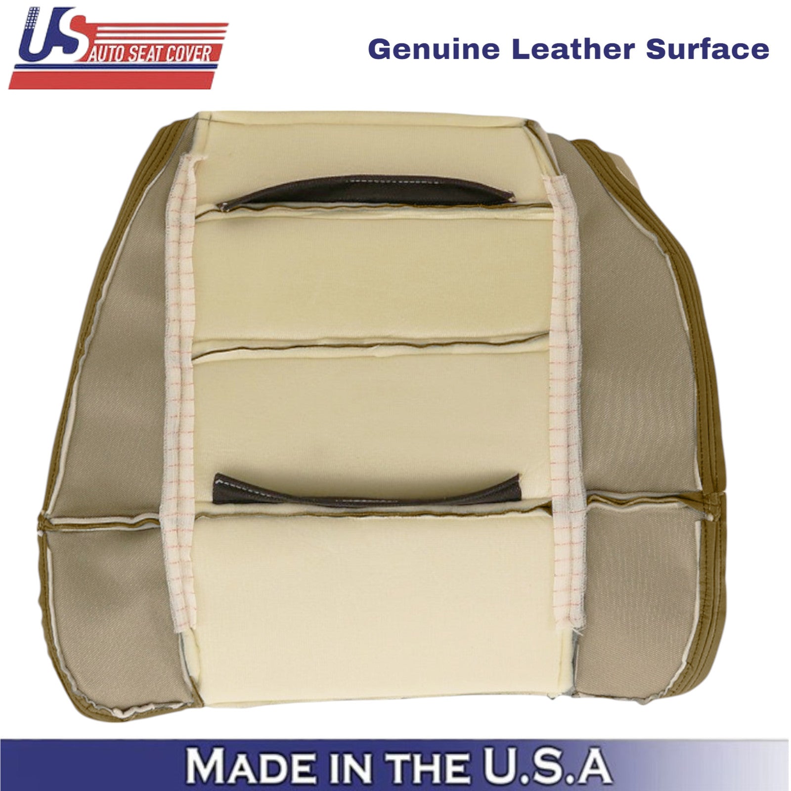 2001 to 2003 for Ford F150 Lariat leather Passenger Bottom Cover Parchment Tan