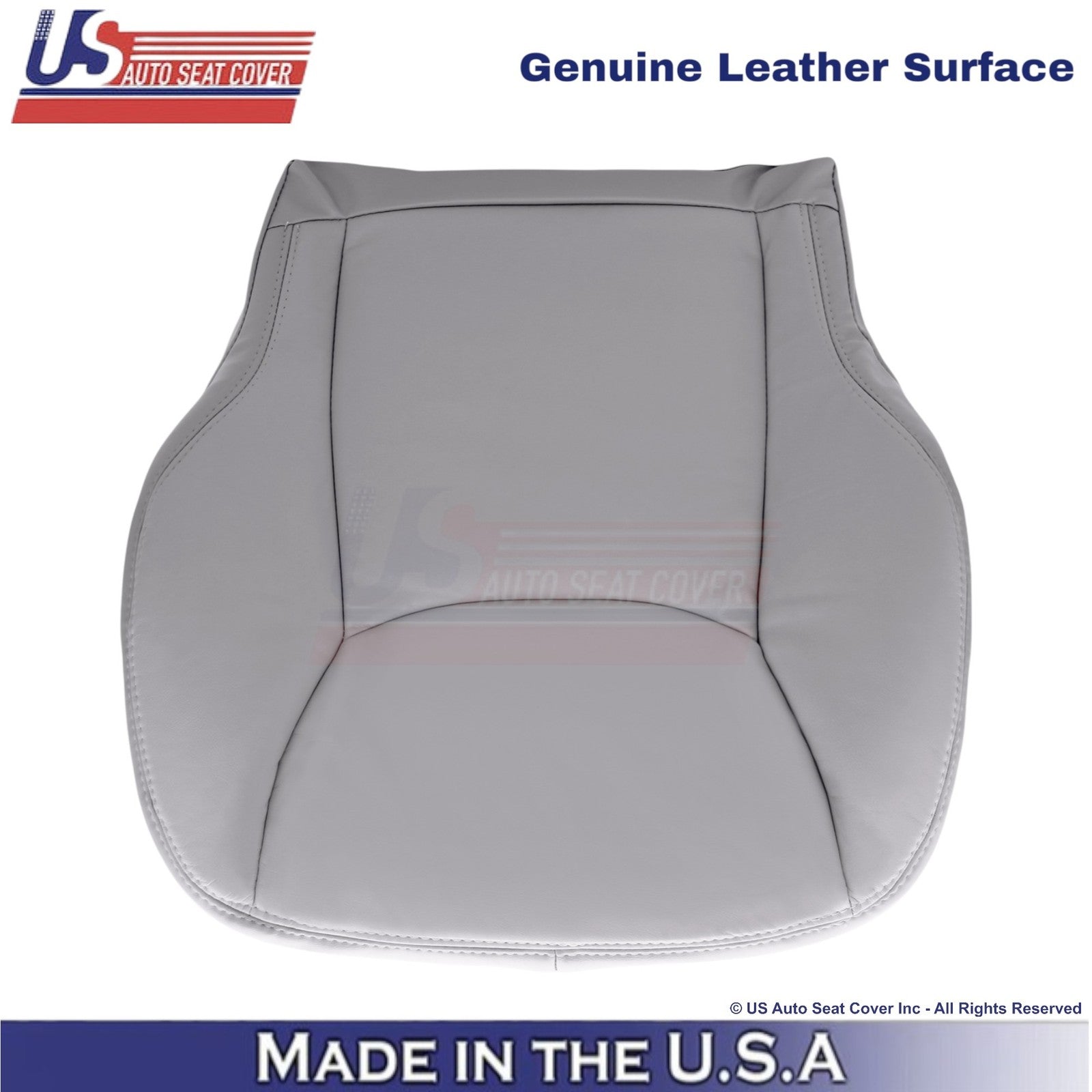 1999-2006 For Mercedes-Benz S-Class Genuine Leather Driver Bottom Cover Ash Gray