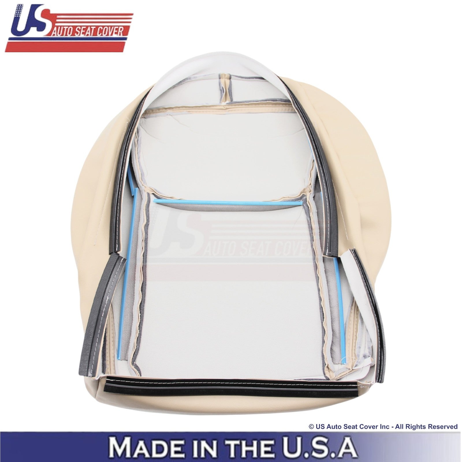 2003-2006 For Mercedes-Benz S Leatherette Half Prf Passenger Bottom Cover Pebble
