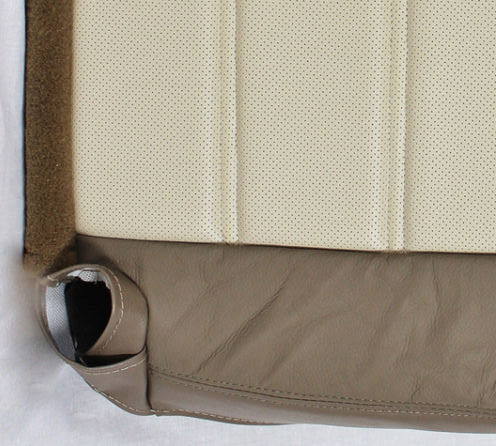 2002 to 2005 Fits Ford Explorer Driver & Passenger Bottom Leather Covers Tan