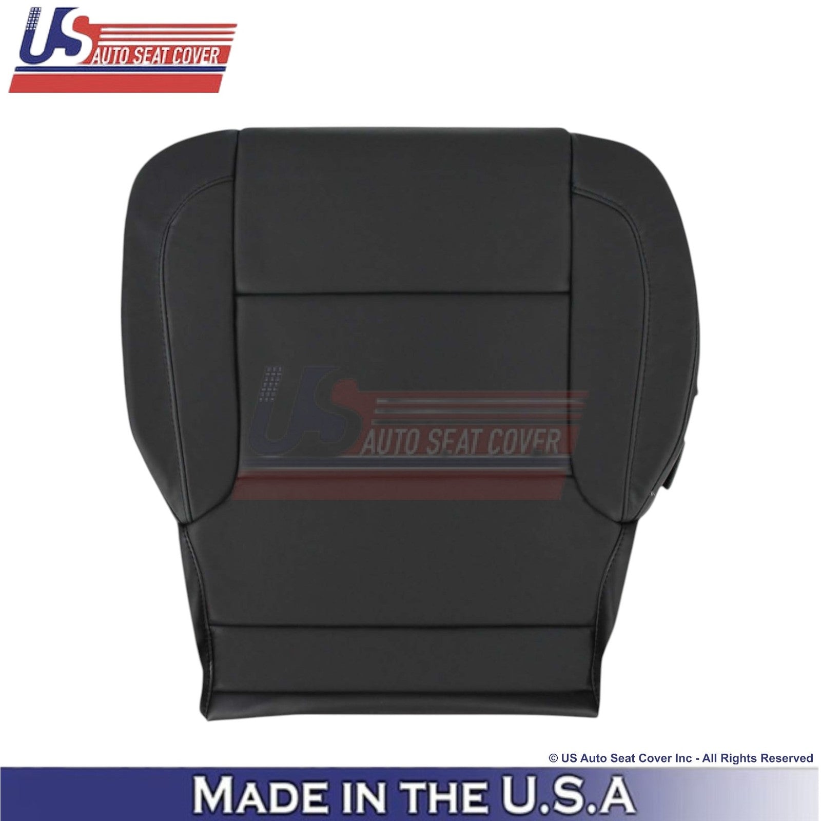 2015-2020 For Chevy Tahoe Leatherette Driver Bottom Replacement Cover Jet Black