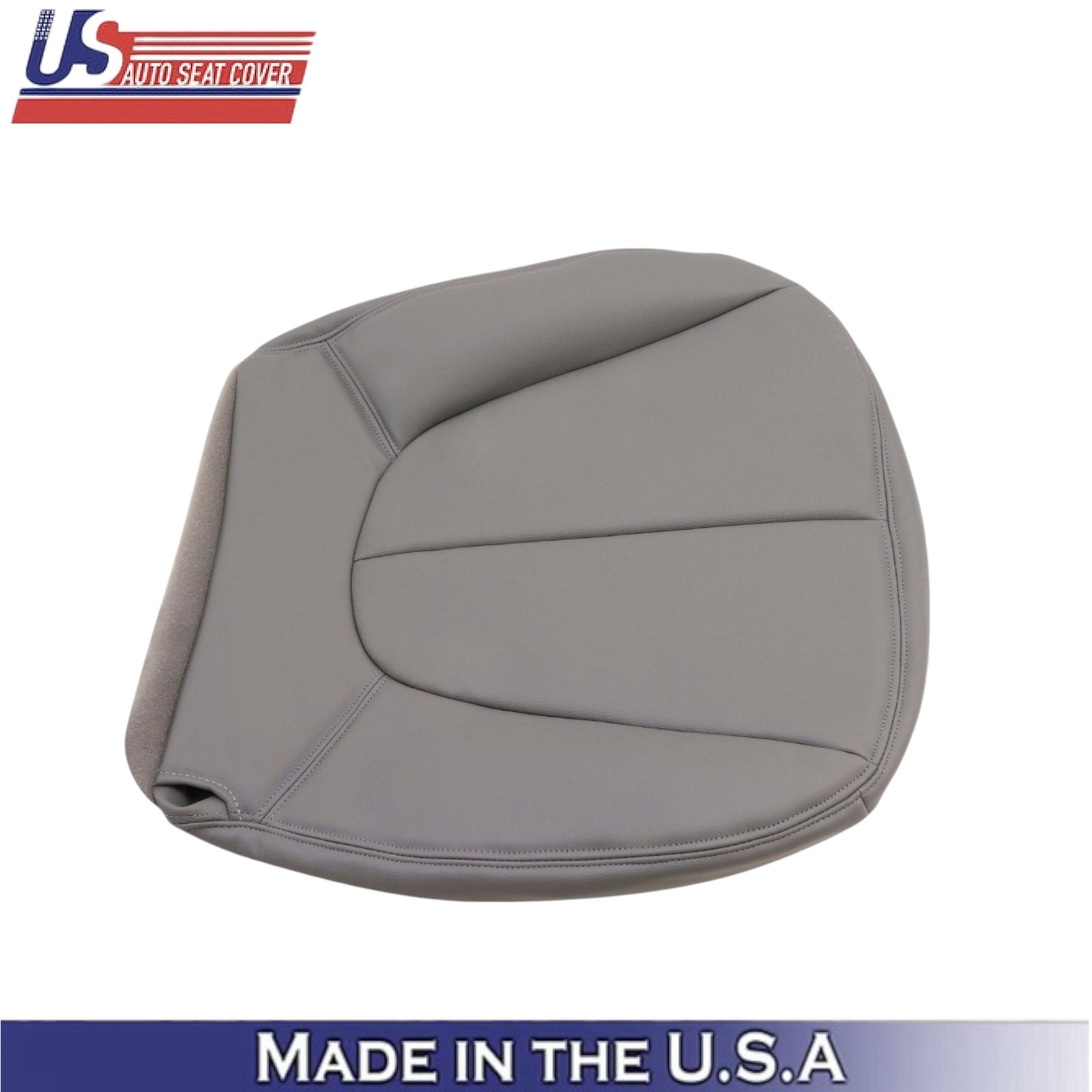 1997-2002 For Ford Expedition XLT Eddie Bauer Leather Passenger Side Covers Gray