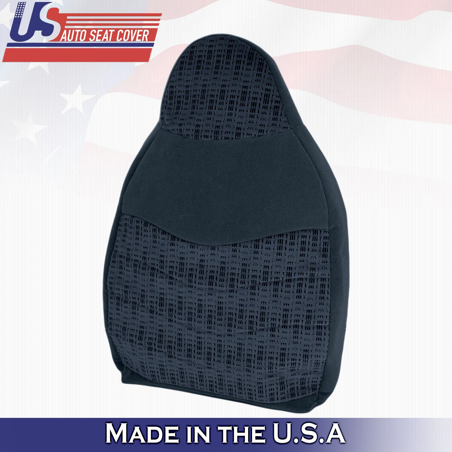 1999 For Ford F250 F350 F450 F550 XLT Passenger Side Top Cloth Seat Cover Blue