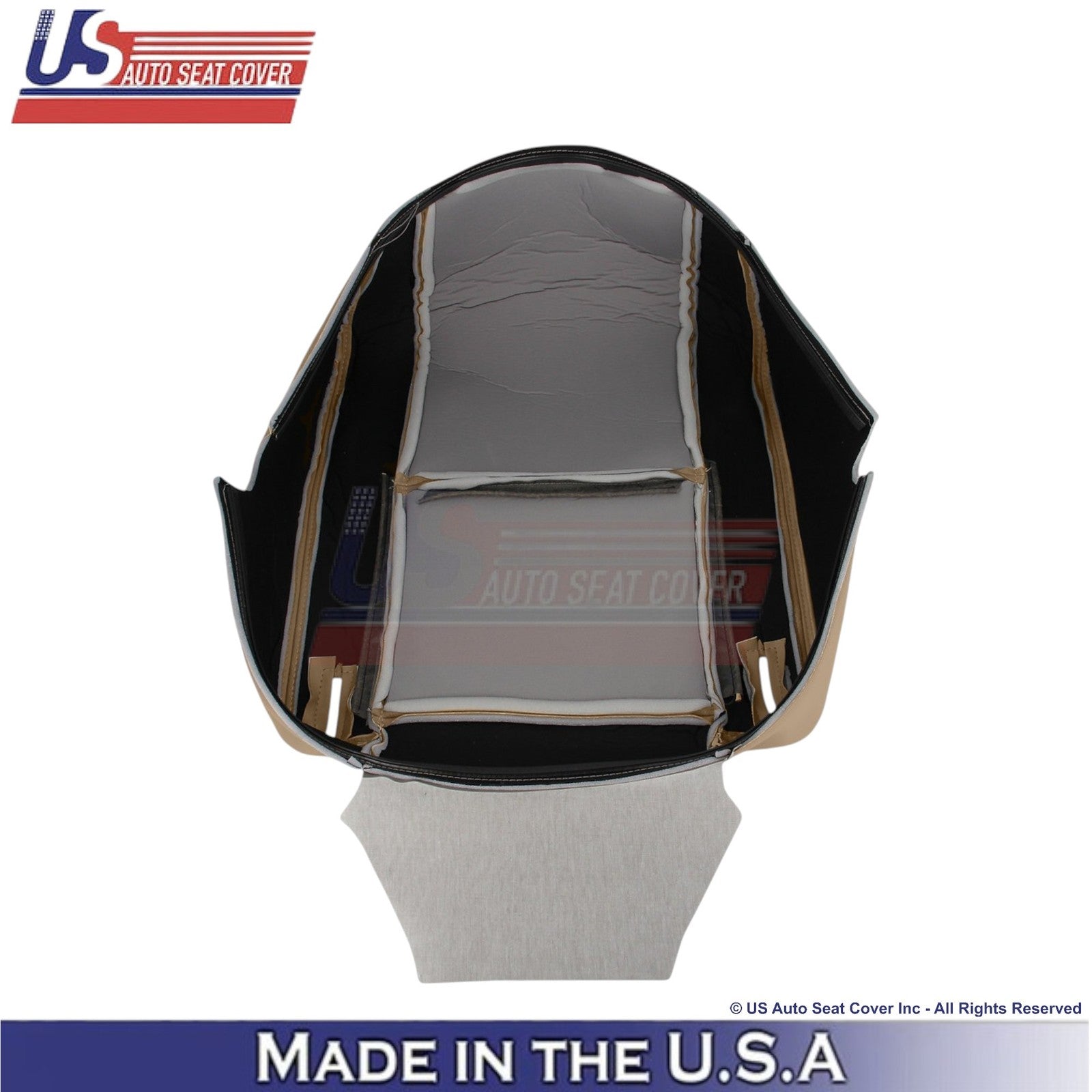 1998-2003 For Toyota Sienna Genuine Leather Passenger Replacement Covers Dk Oak