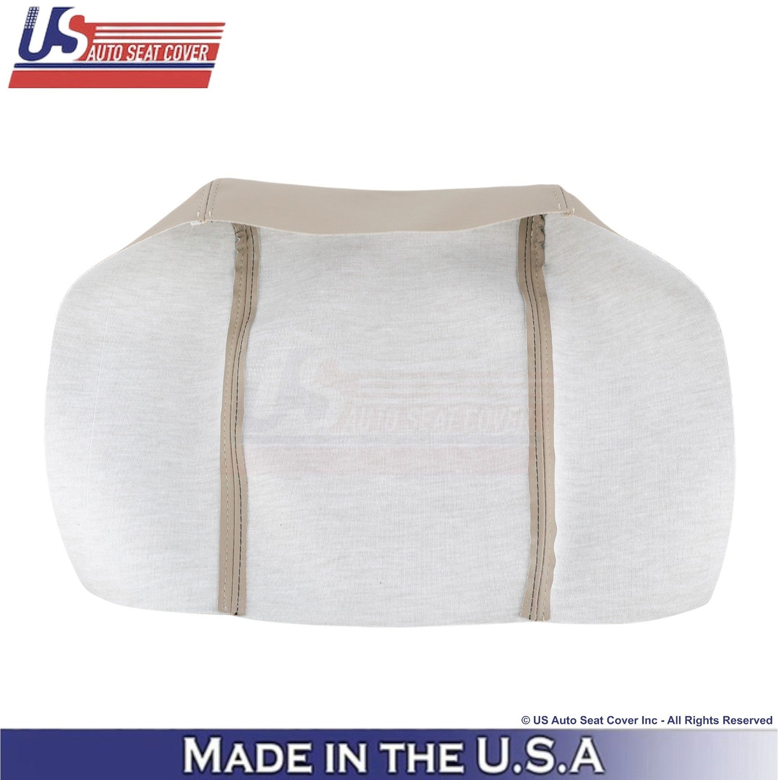 2004-2008 Fits Ford F-150 Genuine Leather Center Console Cover Camel Tan (Beige)