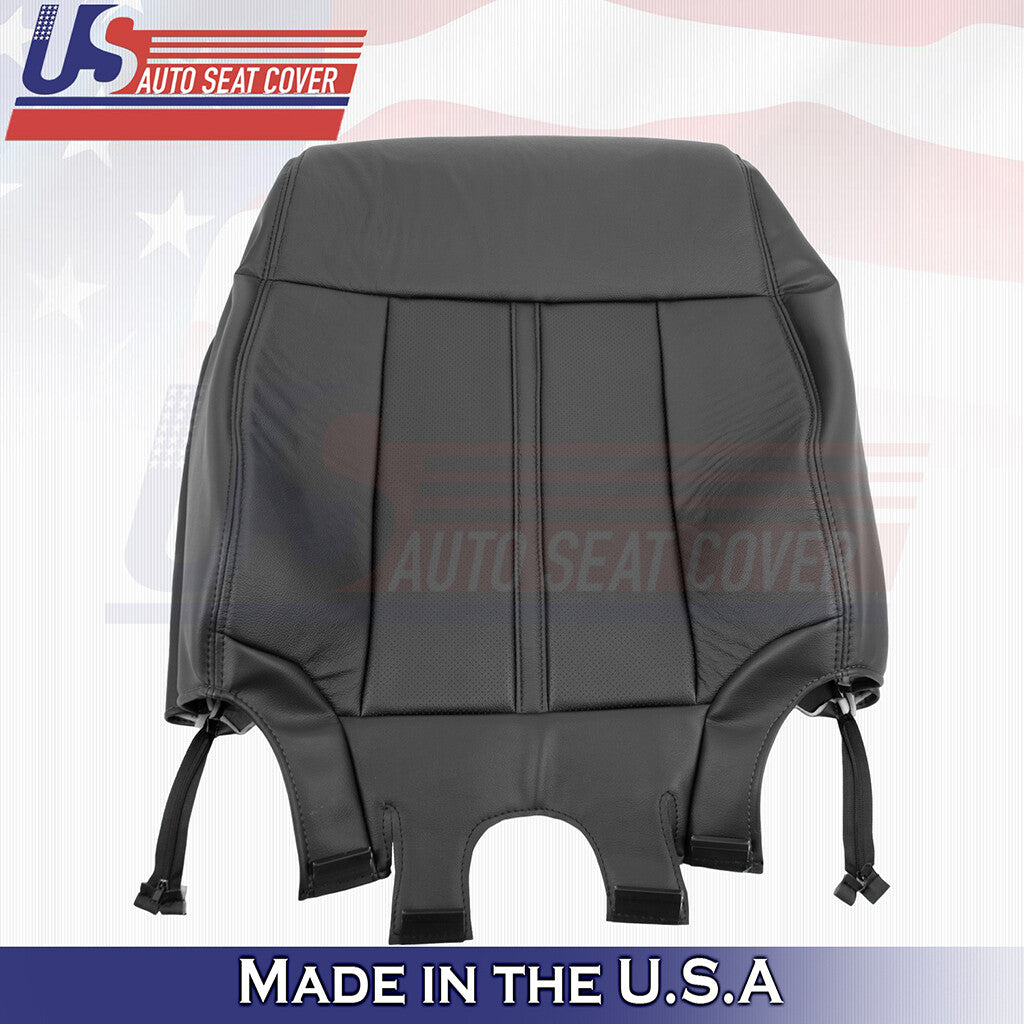 2015-2017 For Lincoln Navigator Leather Driver Top Replacement Seat Cover Black