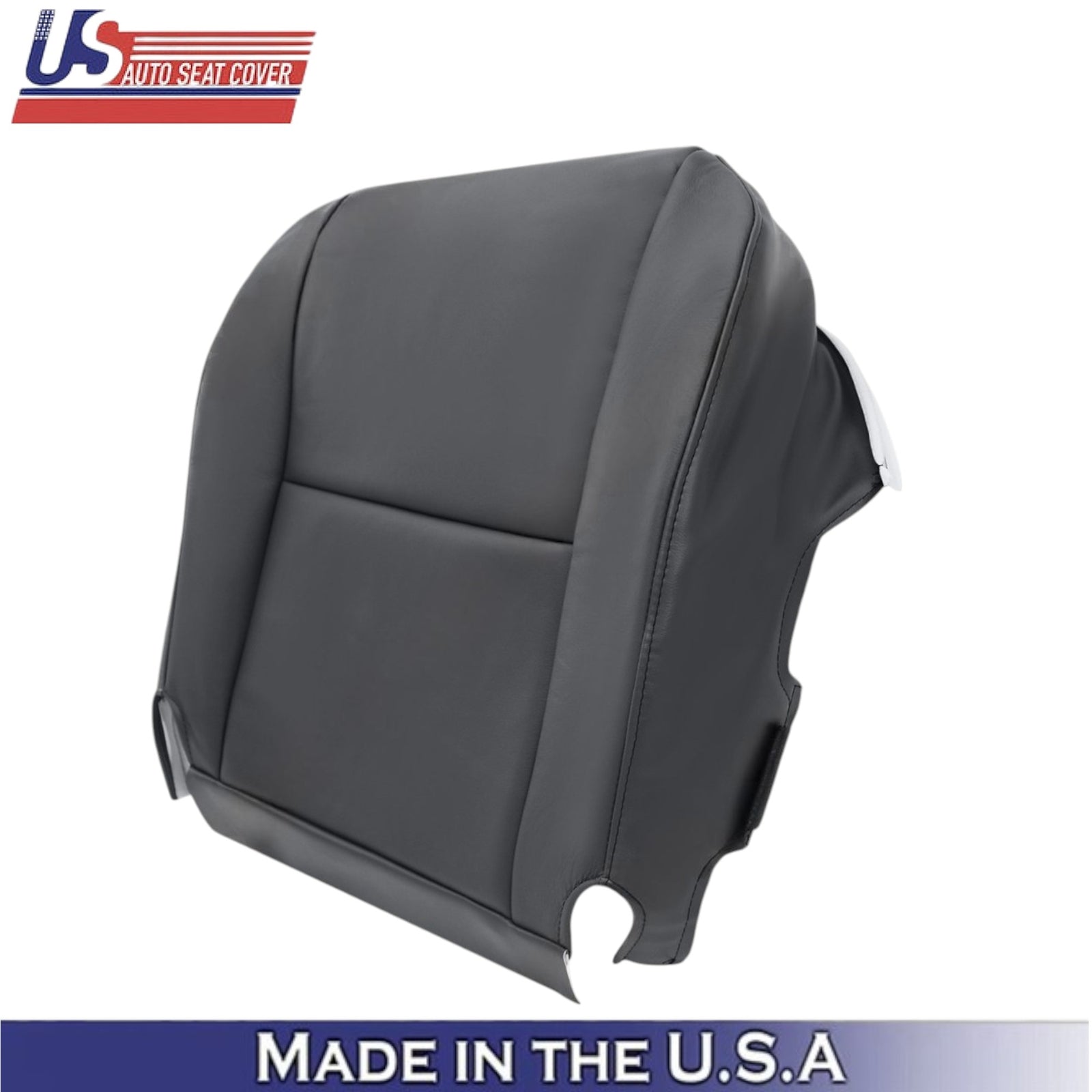 2005-2007 For Toyota Sequoia Leatherette Front Bottom Seat Covers Dark Charcoal
