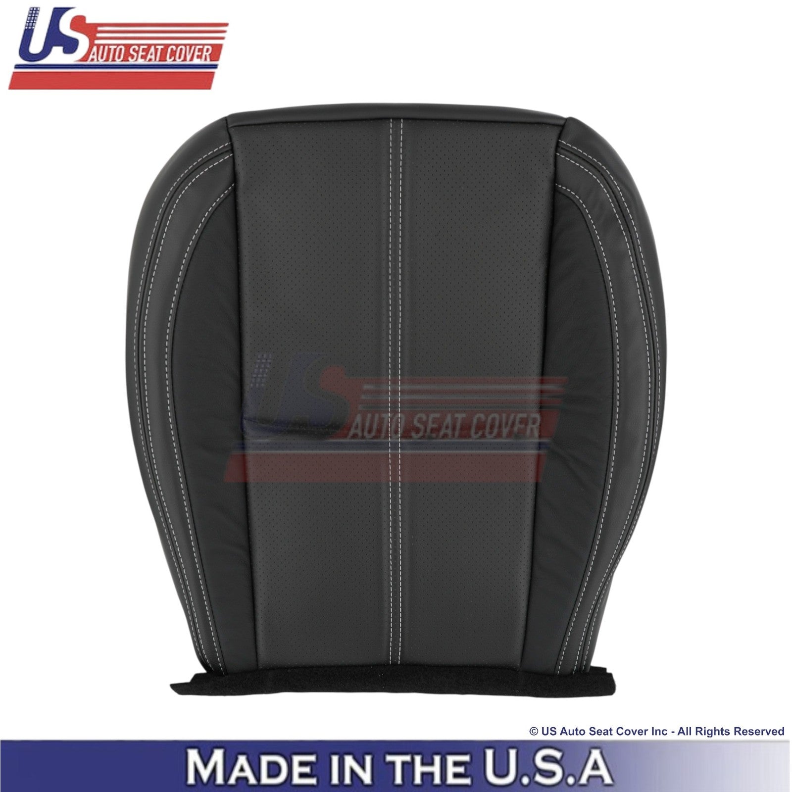 2017-2018 Fits Subaru Forester Touring Leather Front Replacement Covers Black