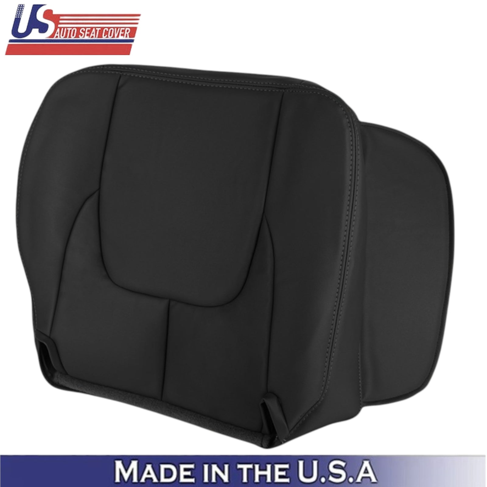 2002-2003 For Dodge Ram 1500 Laramie Leatherette Front Bottom Covers Dark Slate