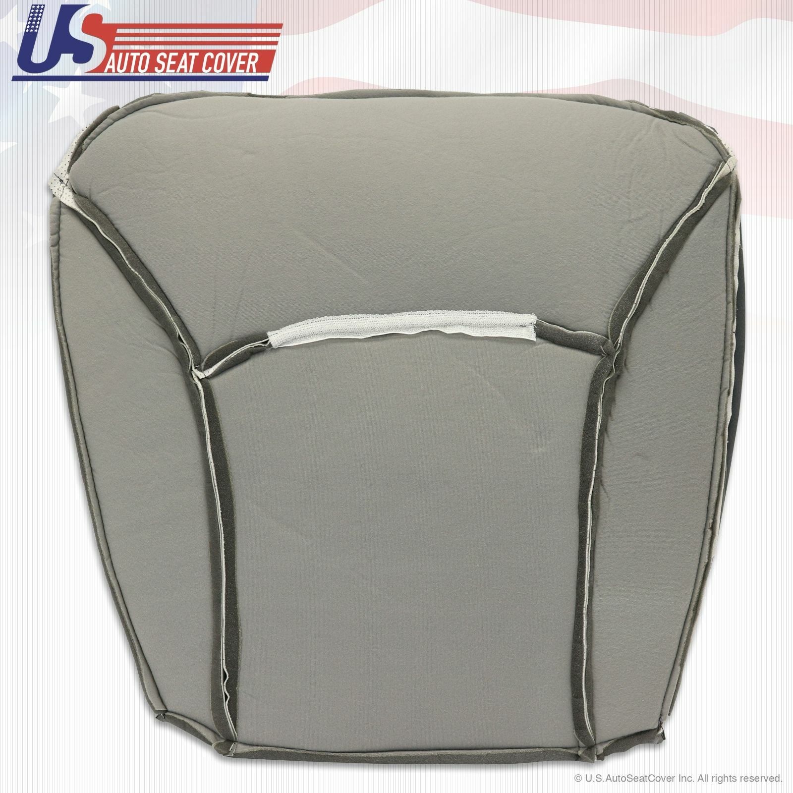 2004 2005 2006 2007 2008 Ford E350 Van Driver Bottom Perforated Vinyl Seat GRAY