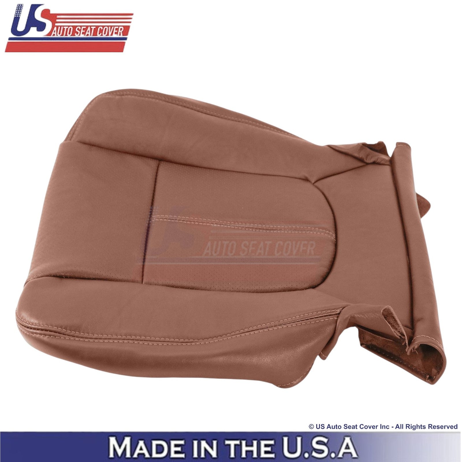 2011-2014 Fits Ford F250 F350 Genuine Leather Front Bottom Seat Covers Chaparral