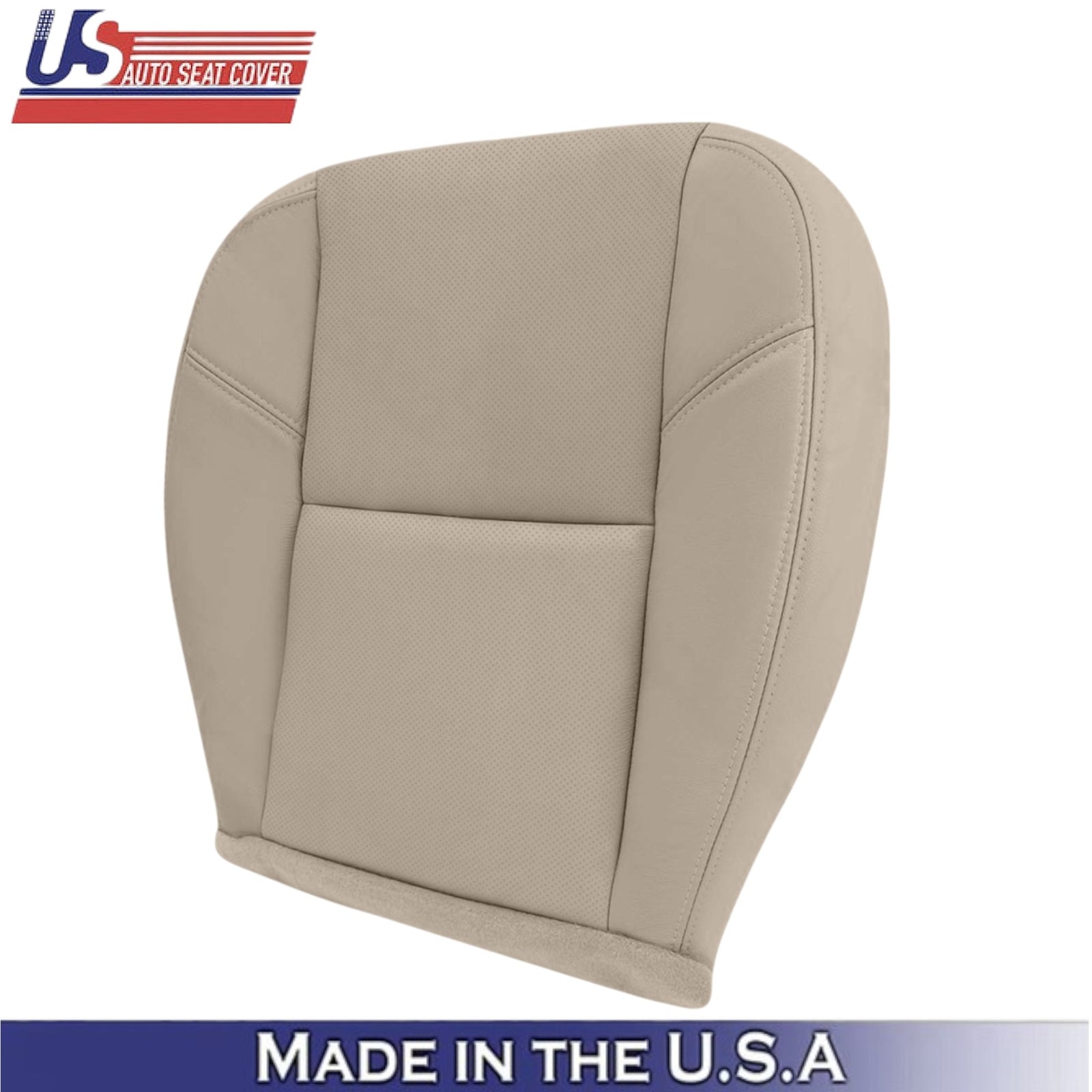 2012-2014 For Chevy Silverado 1500 LTZ Genuine Leather Front Seat Covers Tan