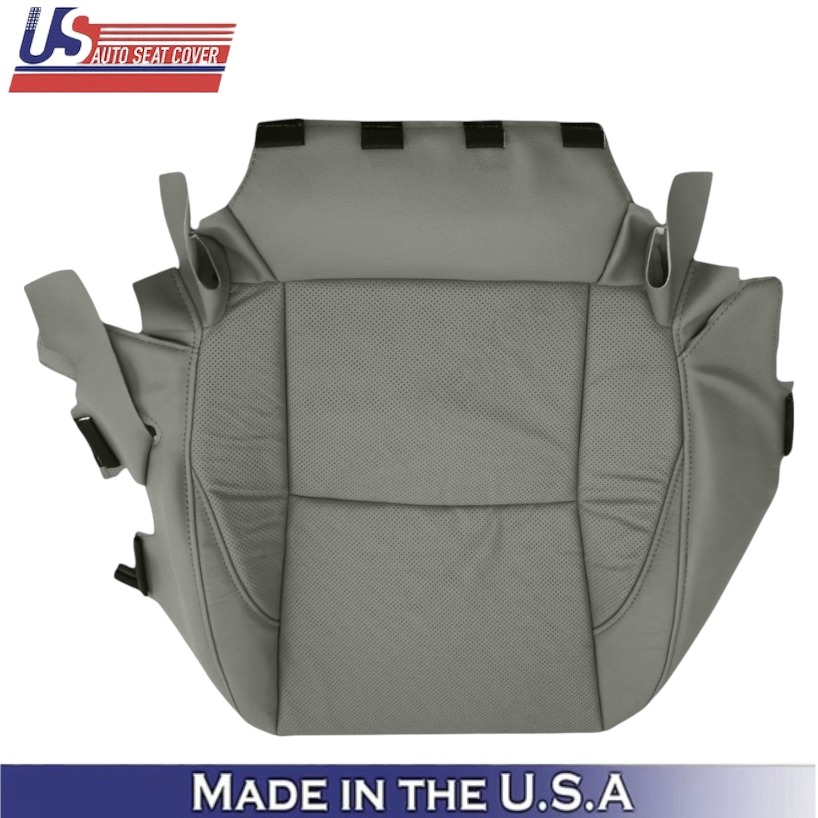 2007-2012 For Lexus ES350 Leatherette Front Bottom Replacement Covers Light Gray