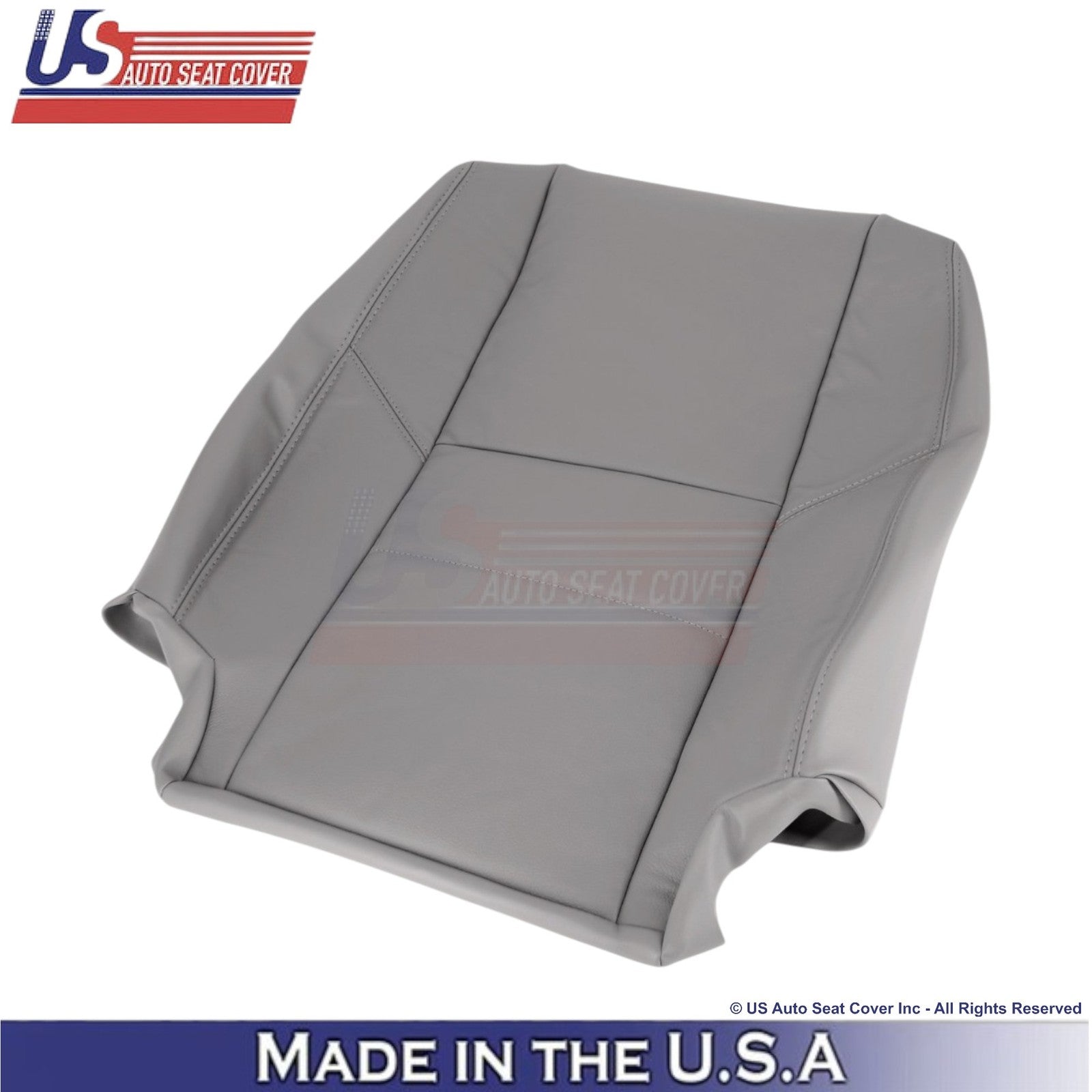 2000-2004 Fits Toyota Tundra Genuine Leathe Front w/Armrest Covers Charcoal Gray