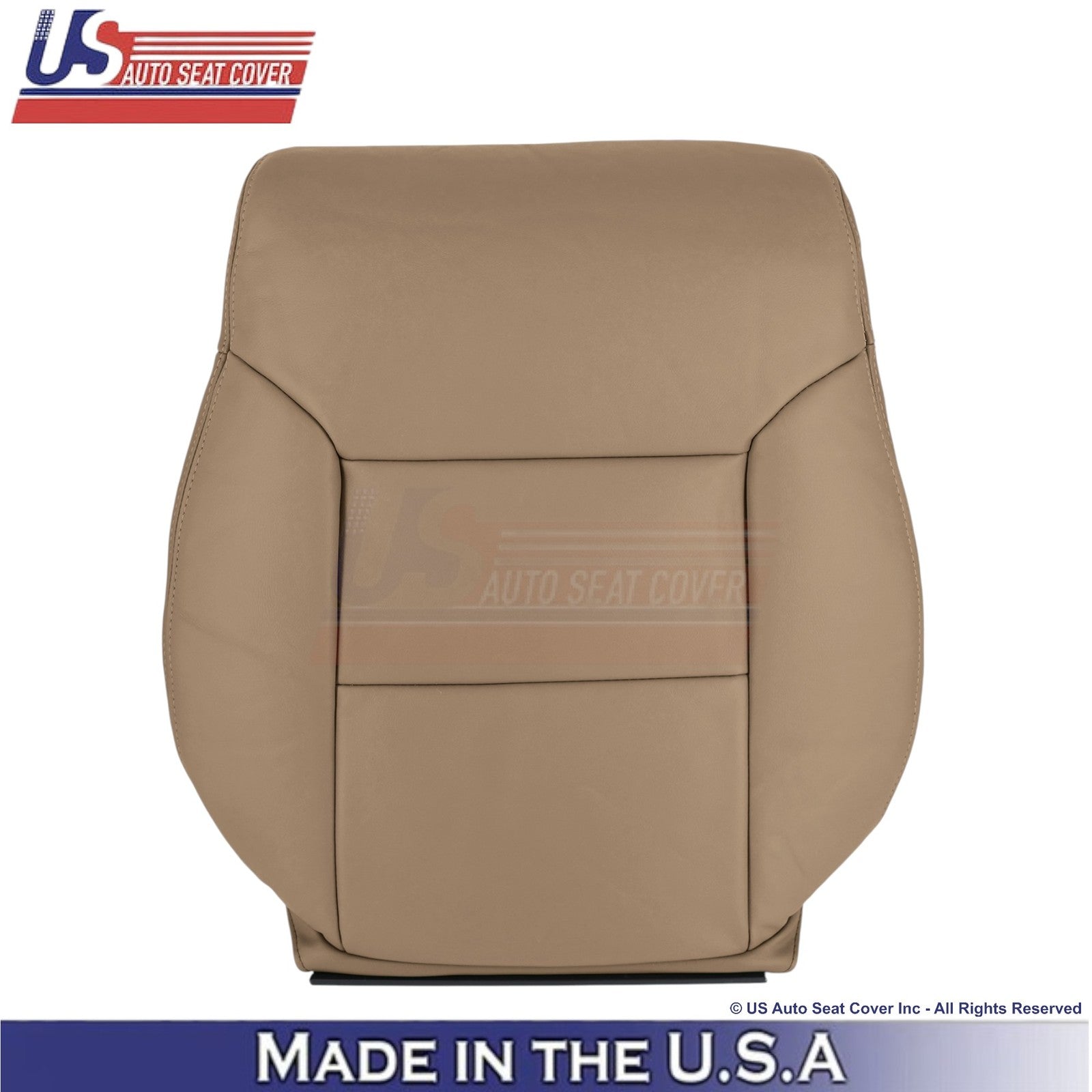1998-2003 For Toyota Sienna Genuine Leather Driver Replacement Covers Dark Oak