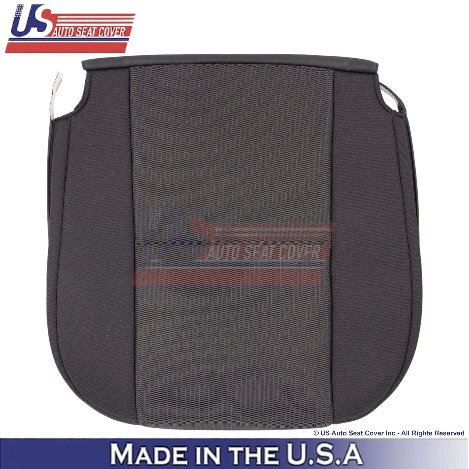 2007-2011 Fits Toyota FJ Cruiser Cloth Passenger Side Seat Covers Dark Graphite