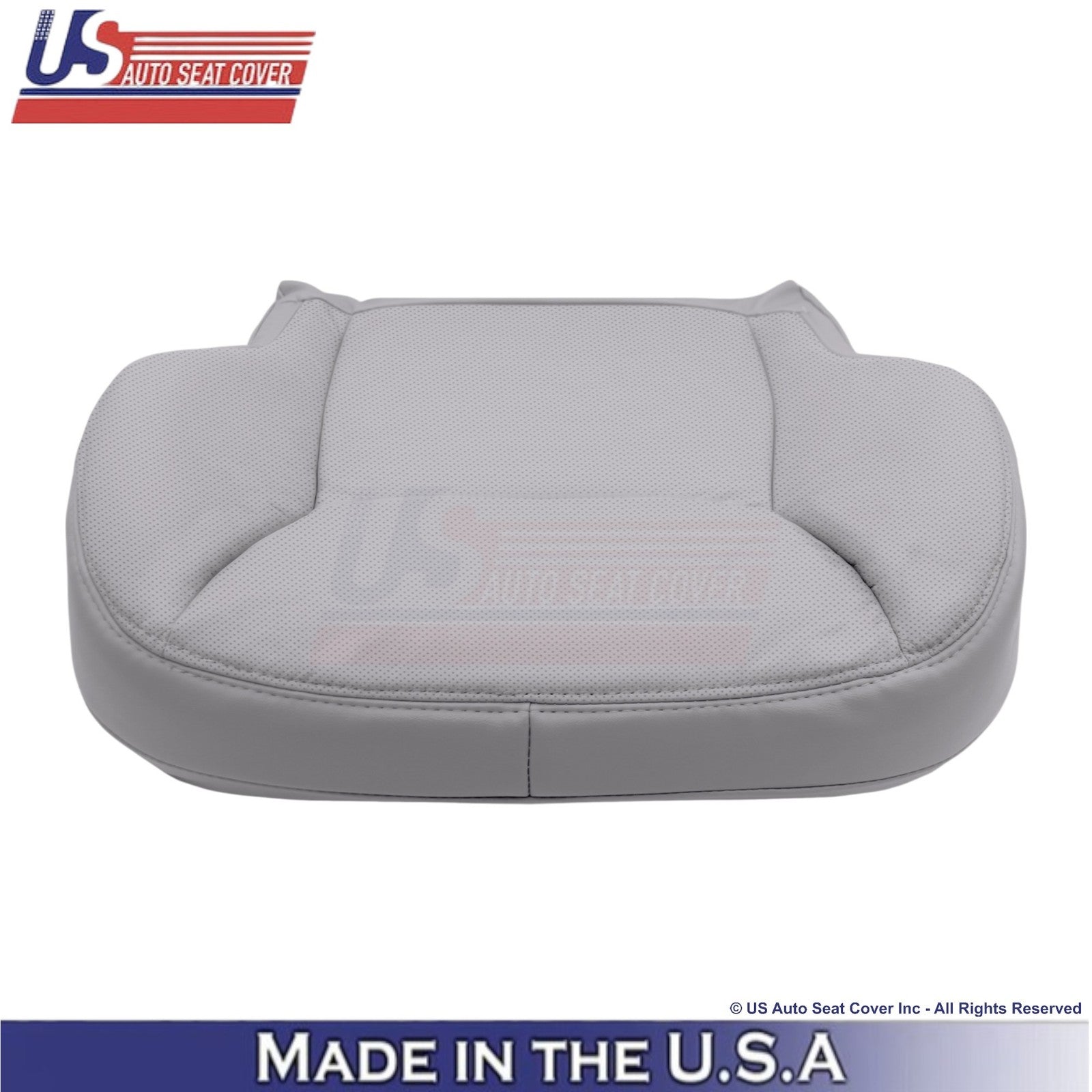 1999-2006 Fits Mercedes-Benz S-Class Leatherette Perf. Driver Bottom Cover Gray