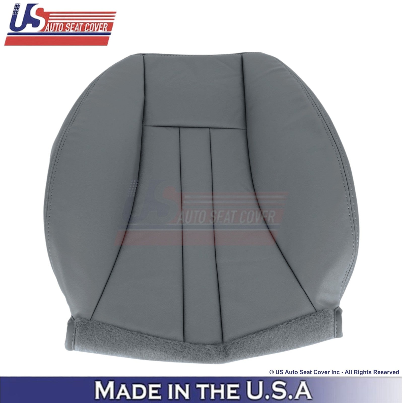 2004-2007 For Chrysler Town & Country Leatherette Front Covers Medium Slate Gray
