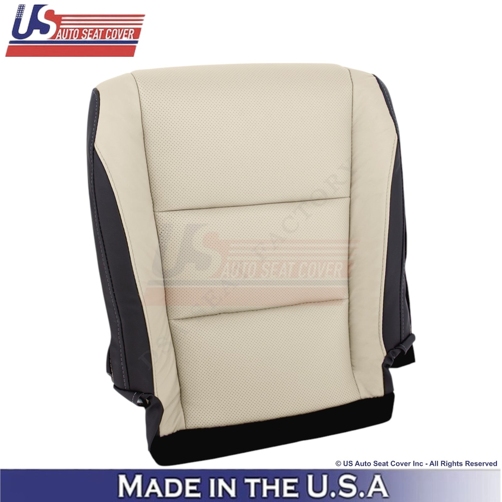 2016-2022 For Lexus RX350 RX450h Leather Front Driver Bottom Covers Parchment