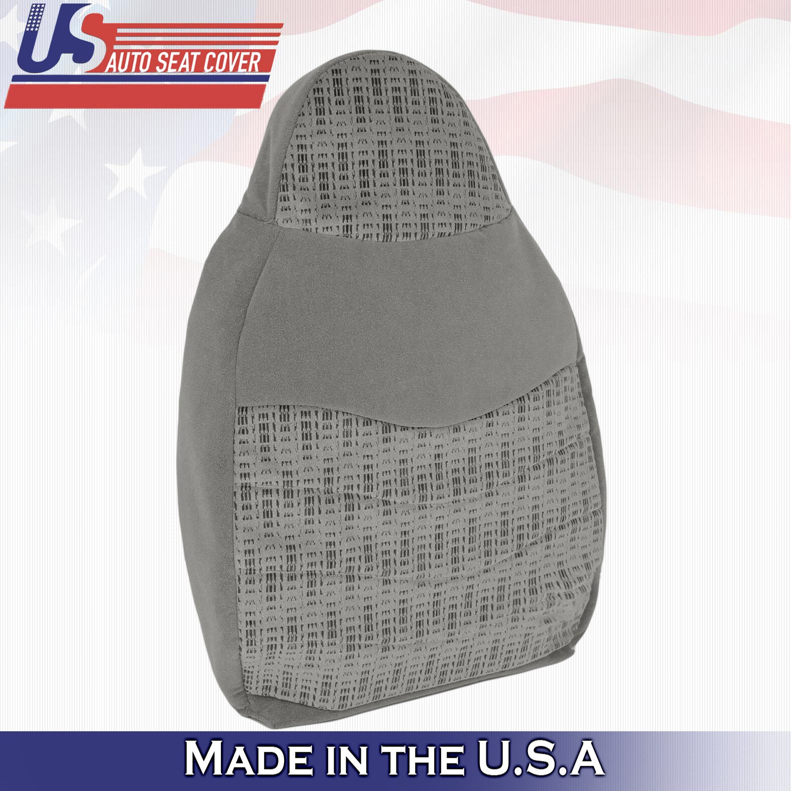 1999 For Ford F250 F350 F450 F550 XLT Driver & Passenger Top Cloth Covers Gray