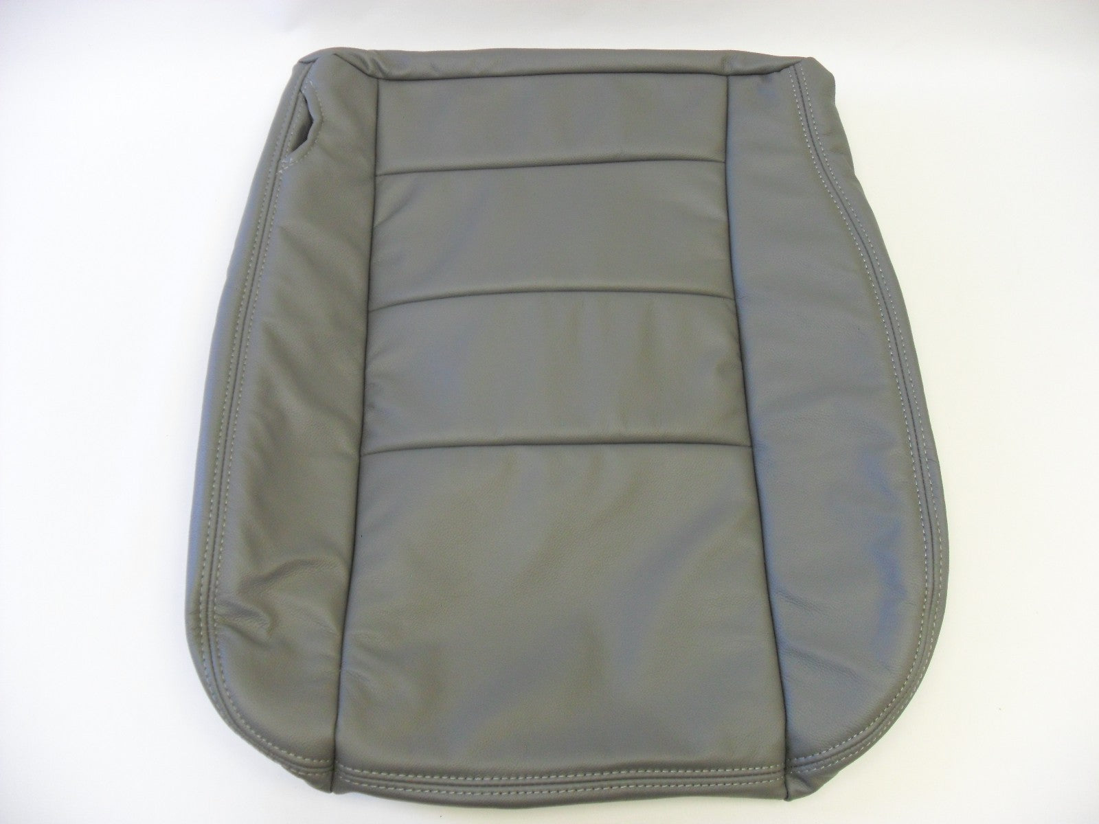 2003 Ford F-250 F-350 Lariat Diesel or Gas Driver Bottom Leather Seat Cover Gray