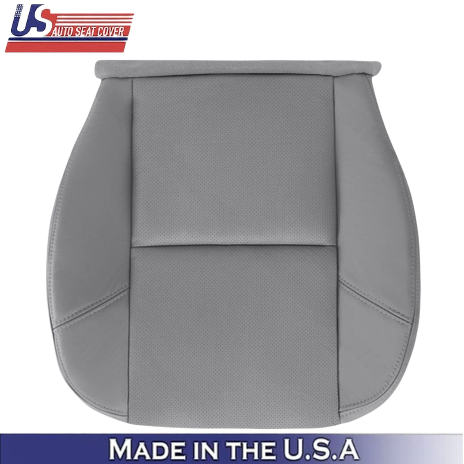 2012-2014 For Chevy Silverado Leatherette Passenger Bottom Cover Light Titanium