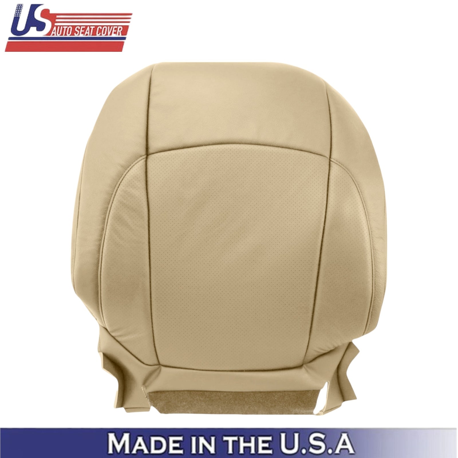 2007-2009 For Lexus ES350 Genuine Leather Driver Top Seat Cover Cashmere Tan