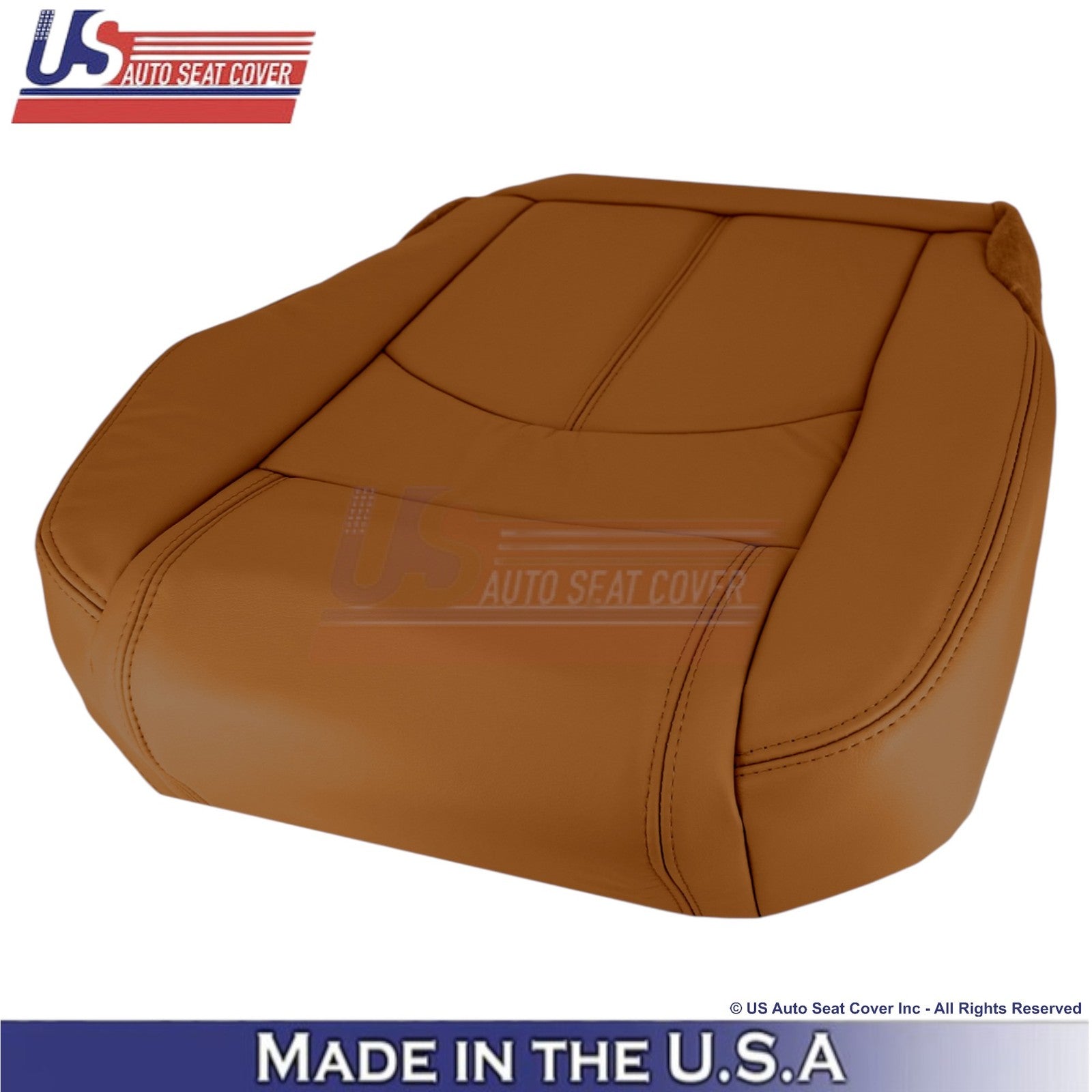 2013-2014 Fits Chevy Traverse Genuine Leather Driver Bottom Seat Cover Mojave
