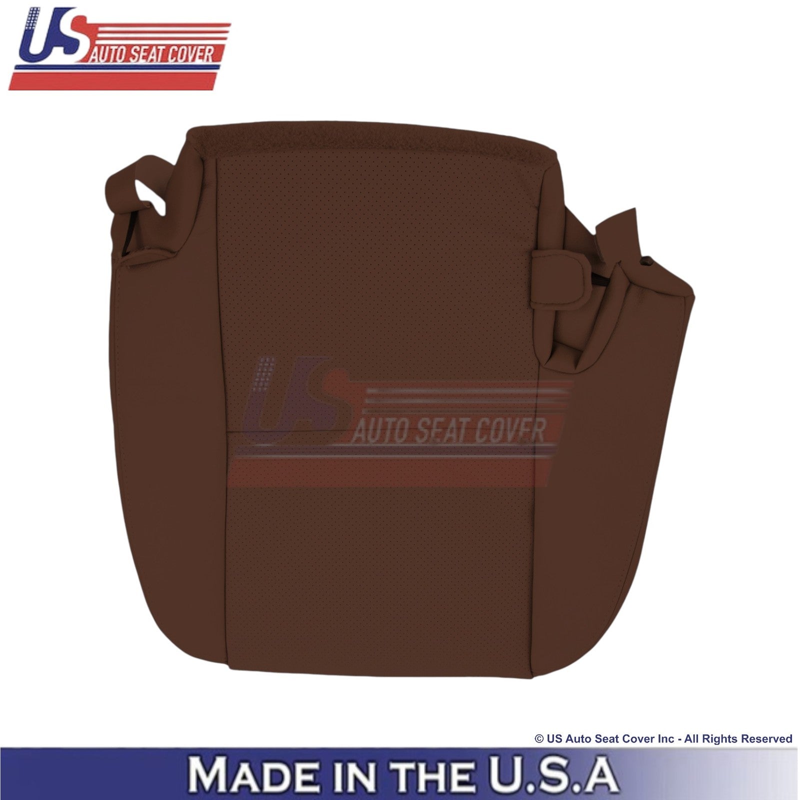 2008-14 For Toyota Sequoia Genuine Leather Perf Rear Right Bottom Cover Red Rock