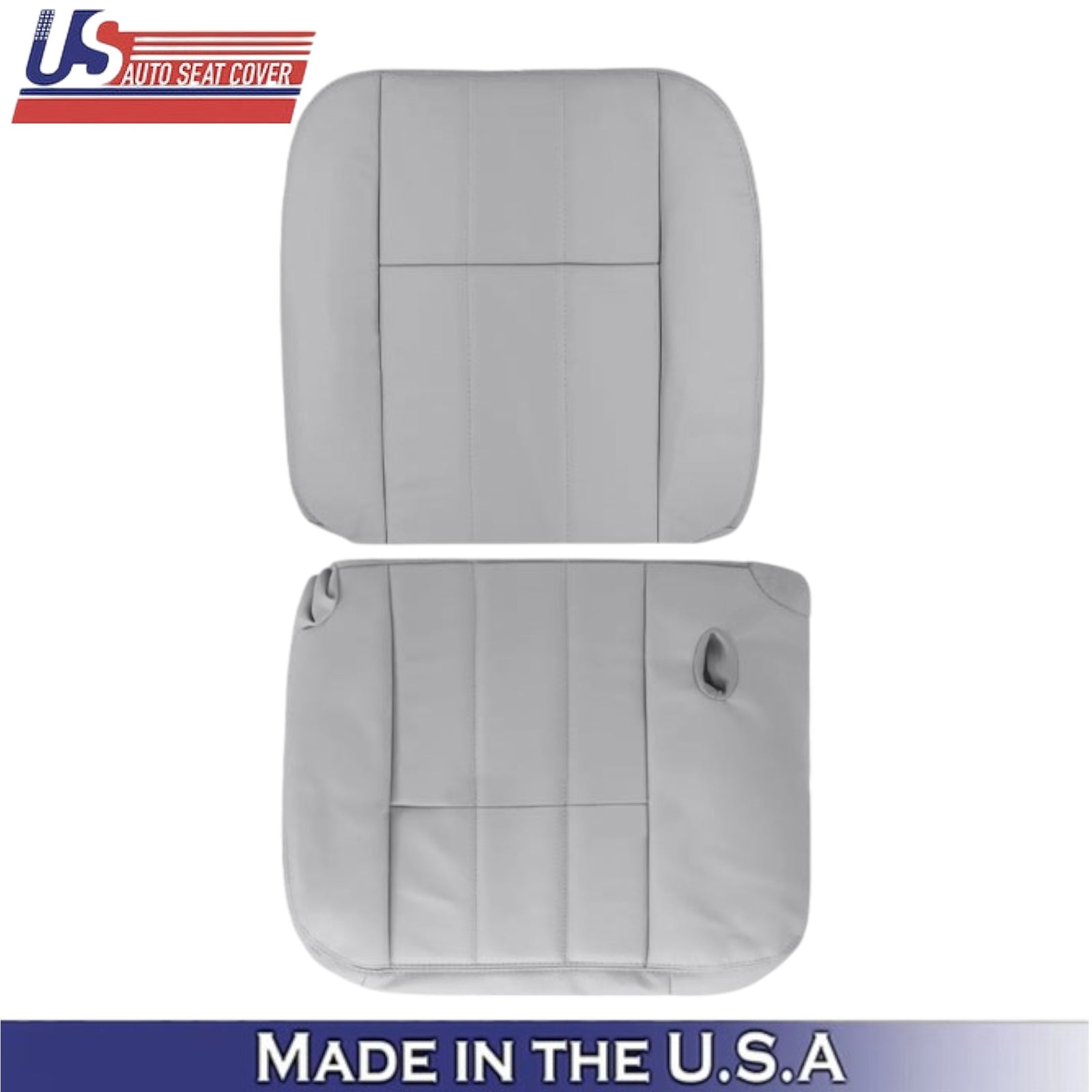 2003-2005 For Mercury Grand Marquis Leatherette Passenger Seat Covers Lt Flint