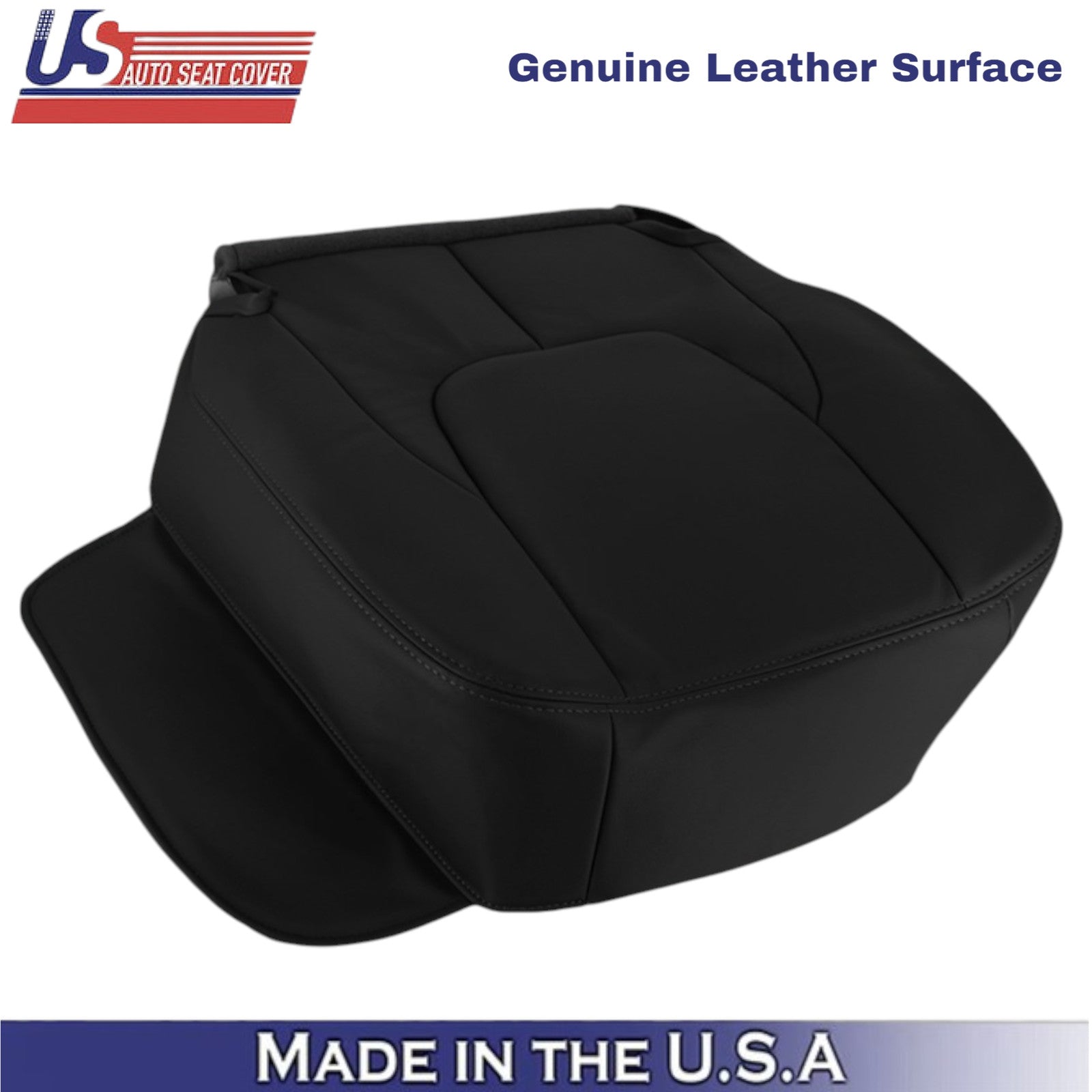 2002-2003 For Dodge Ram 1500 Laramie Leather Passenger Side Covers Dark Slate