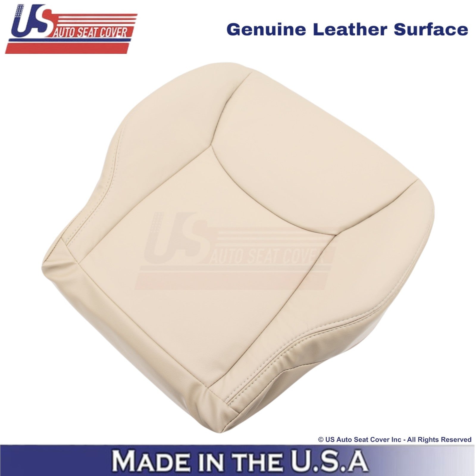 2003-2006 Fits Mercedes-Benz S-Class Genuine Leather Driver Bottom Cover Pebble