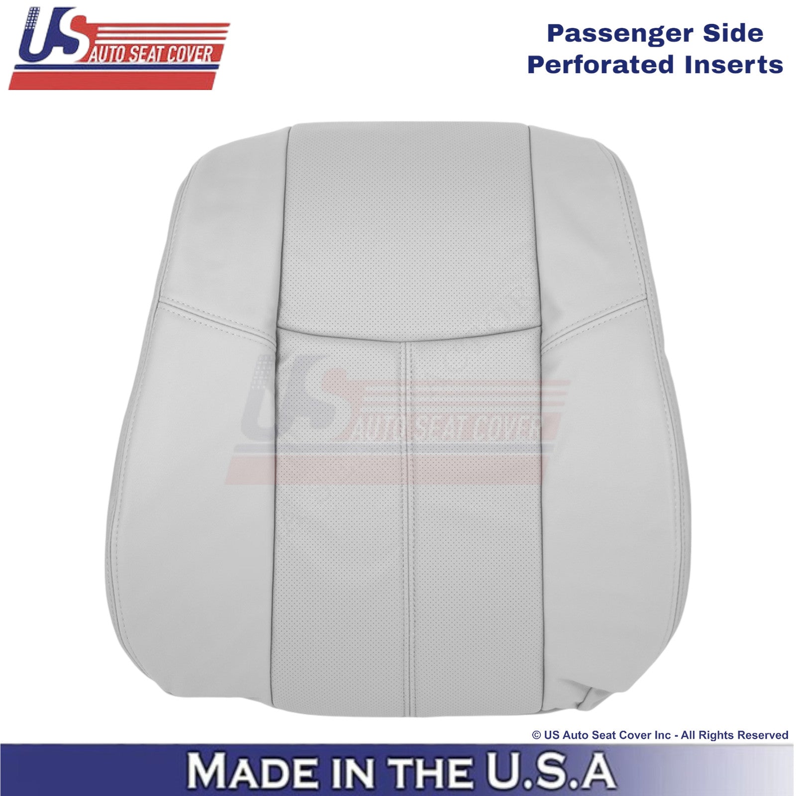 2013-2020 For Nissan Pathfinder Leather Passenger Top Replacement Cover Gray