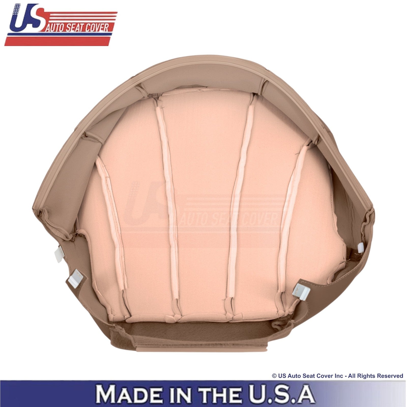 1999-2000 For Chevy Silverado W/T Leather Front Seat Covers Medium Dark Oak