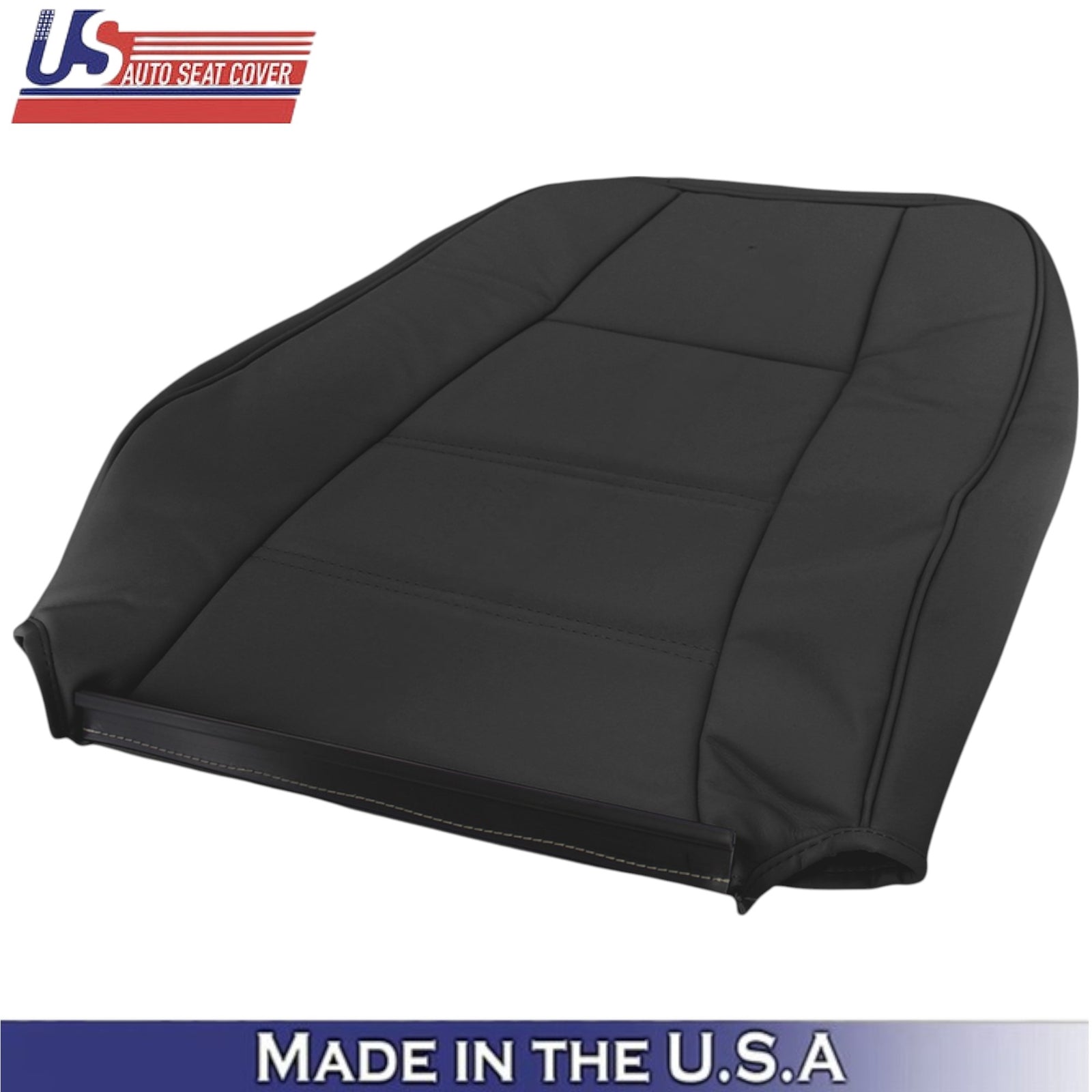 1999-2004 For Ford Mustang V6 Leatherette Front Replacement Covers Dark Charcoal