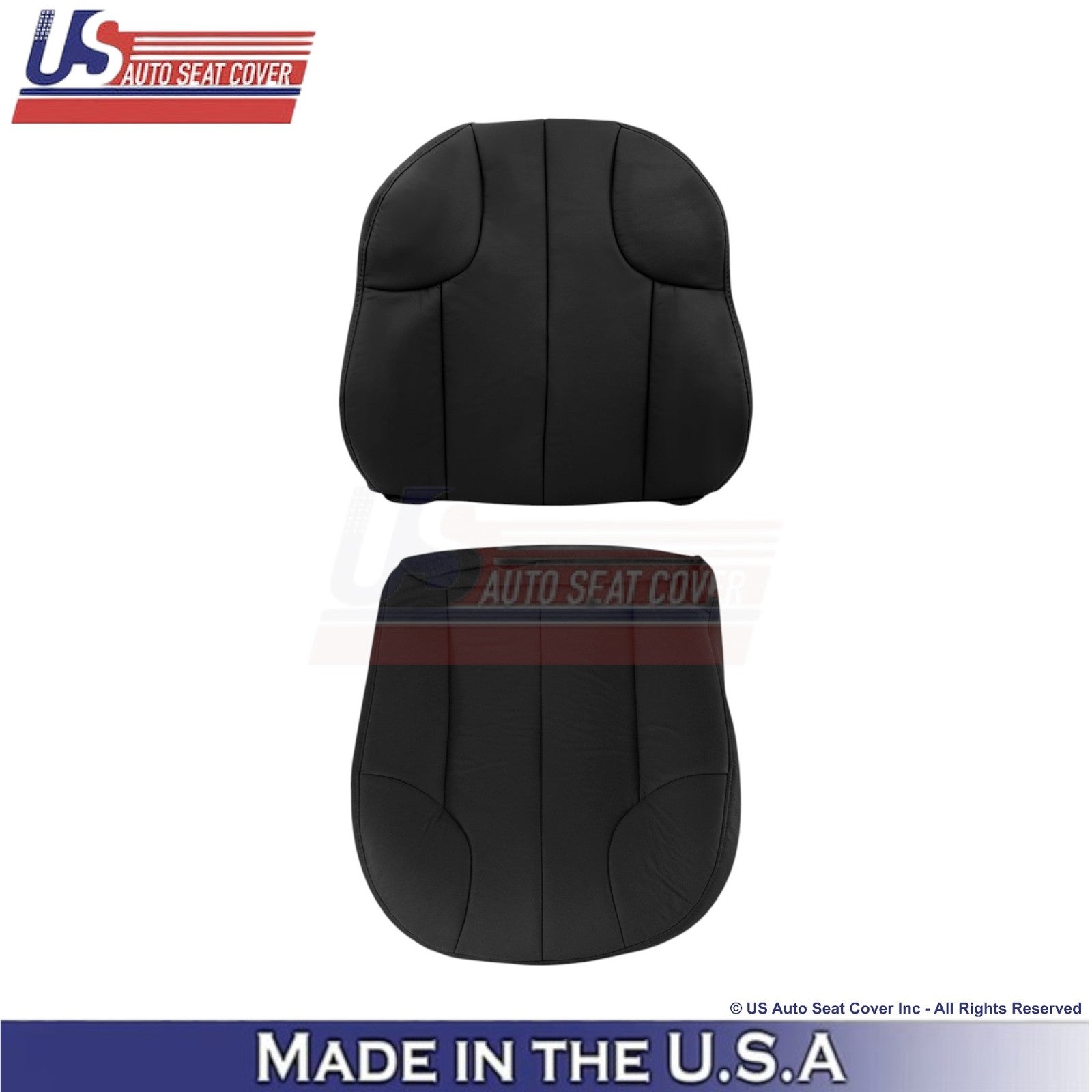 1999-2001 Fits Jeep Grand Cherokee Leatherette Front Driver Seat Covers Agate