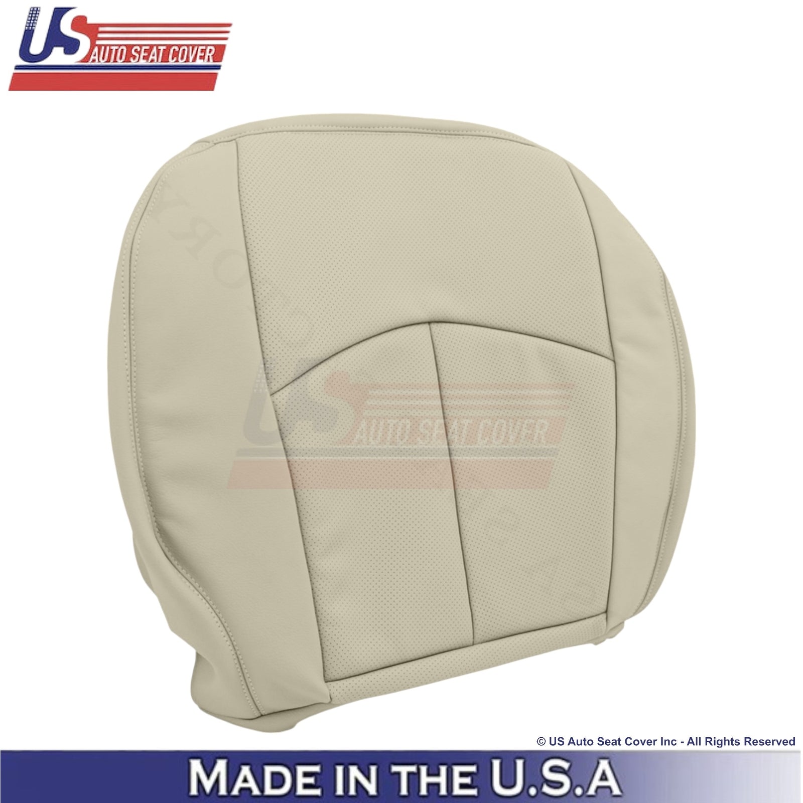 2002-2009 For Mercedes-Benz E-Class Leather Bottom Replacement Seat Covers Beige