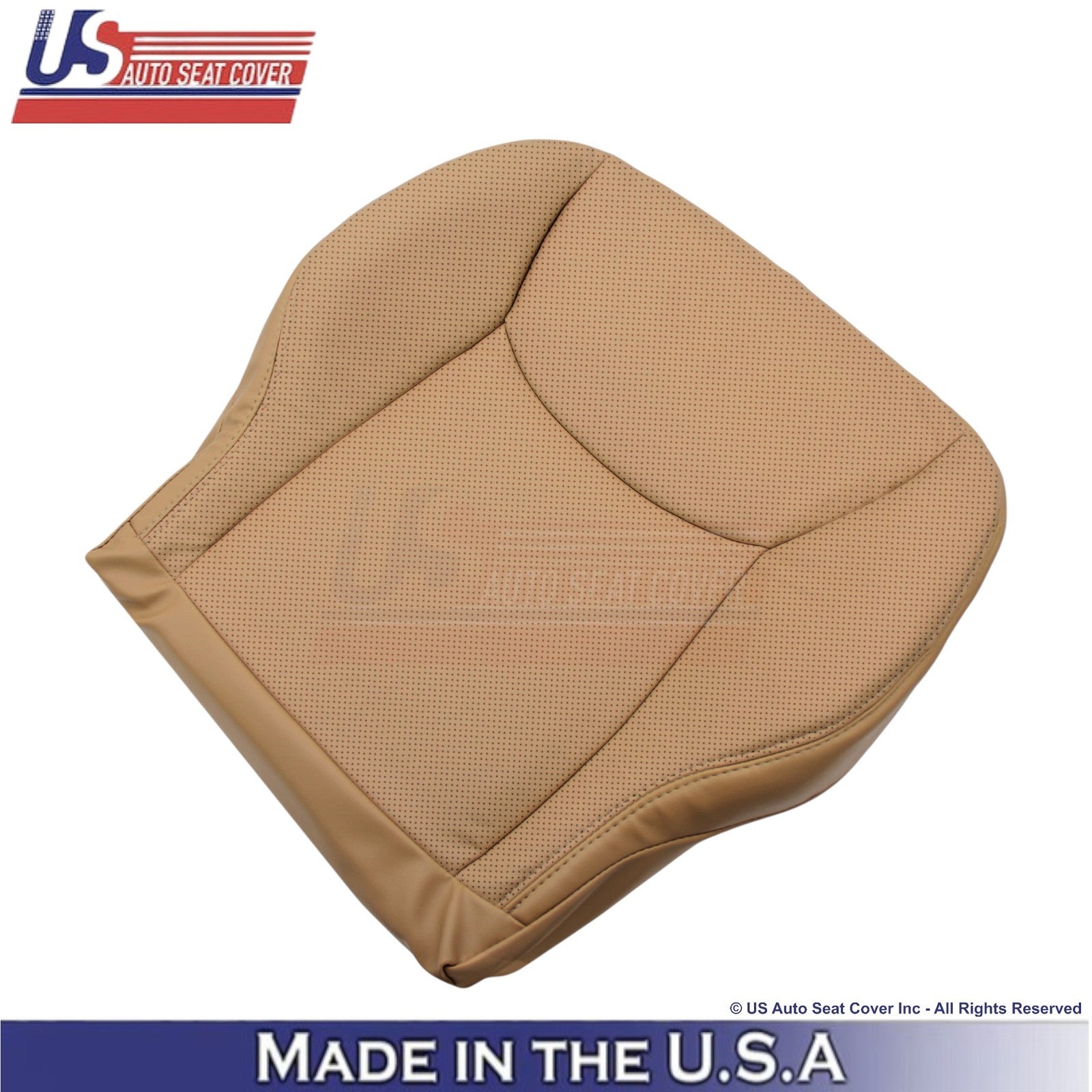 2000-2002 For Mercedes-Benz S-Class Leatherette Perf Driver Bottom Cover Saffron