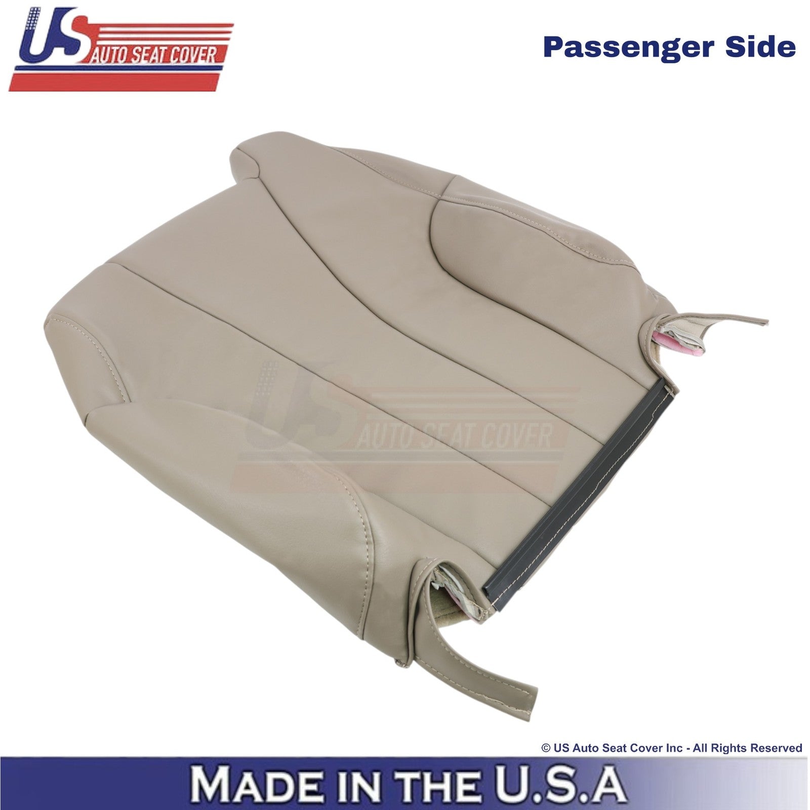2001-2002 For Chevy Silverado W/T Leatherette Passenger Top Cover Medium Neutral