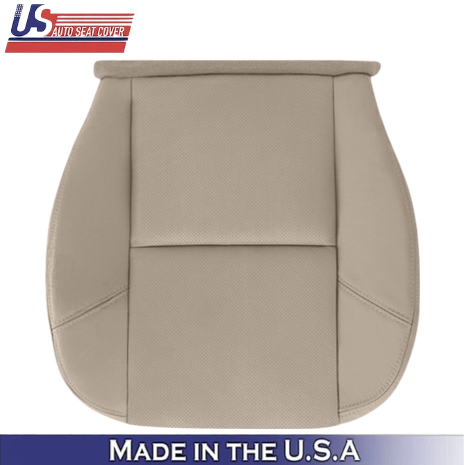 2007-2014 For Cadillac Escalade Leatherette Front Replacement Covers Lt Cashmere
