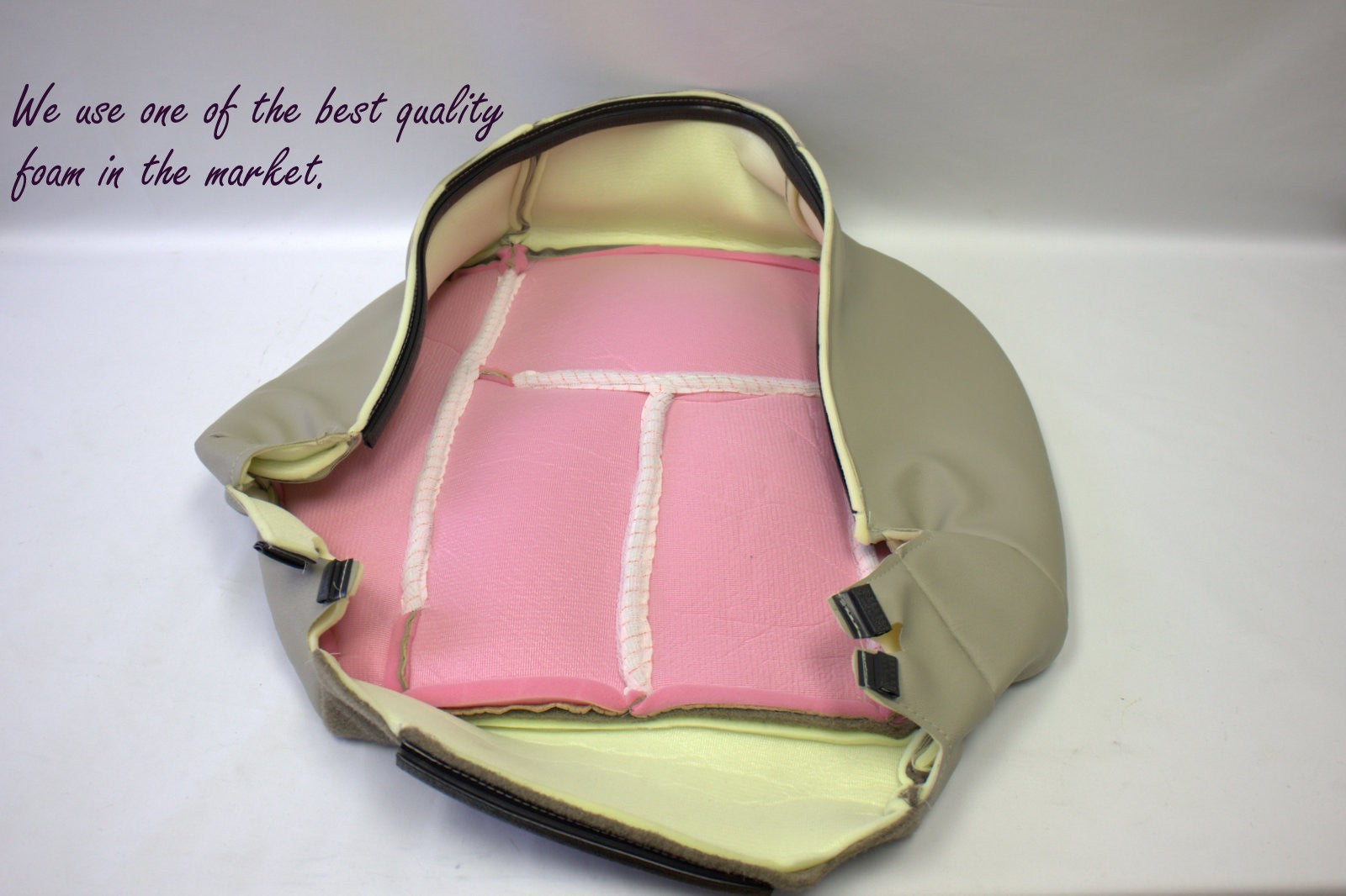 03 04 05 06 Cadillac Escalade ESV platinum Leather Driver Bottom Seat in Tan