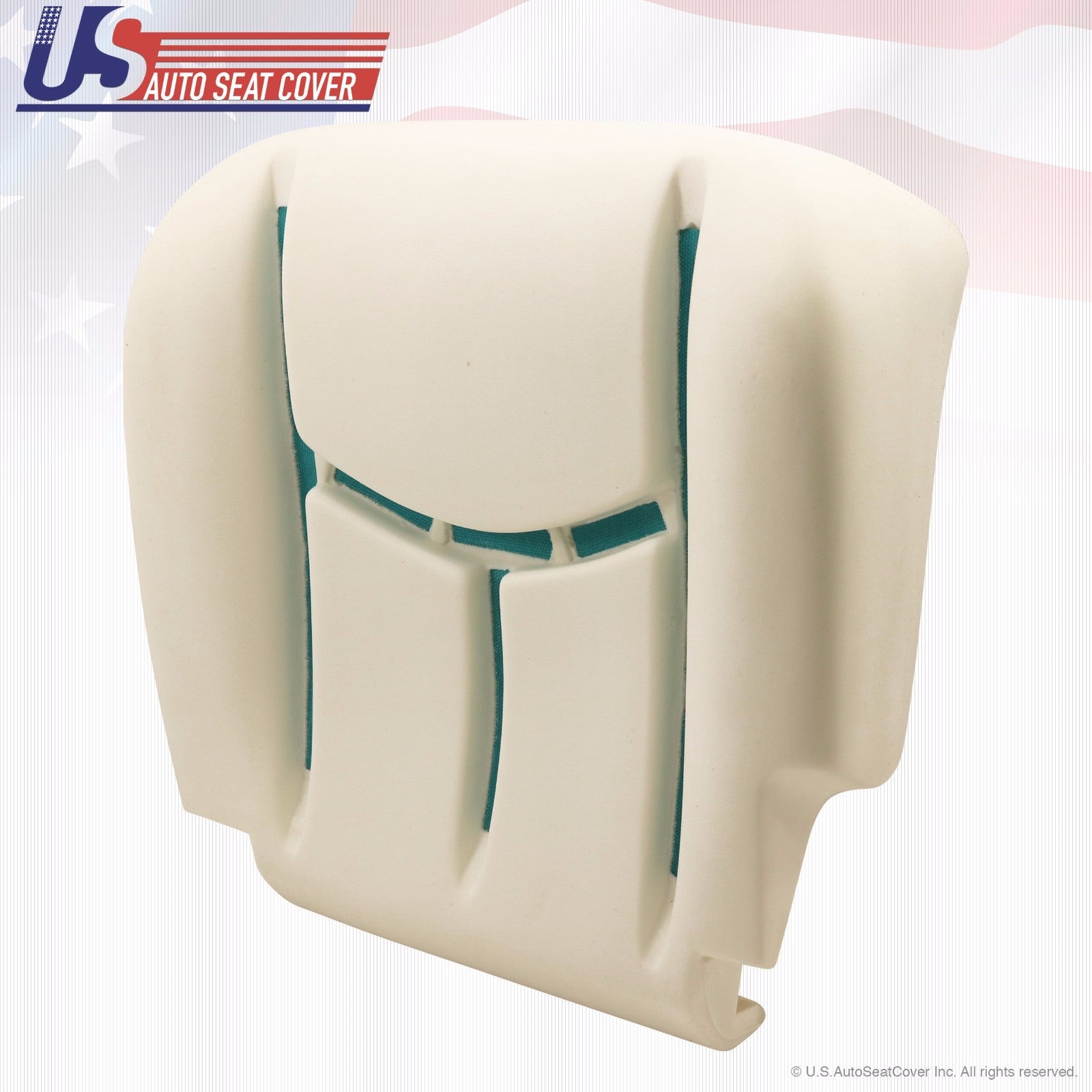 2003-2006 GMC Sierra Driver Bottom Vinyl Seat Cover Plus Foam Cushion in Med Tan
