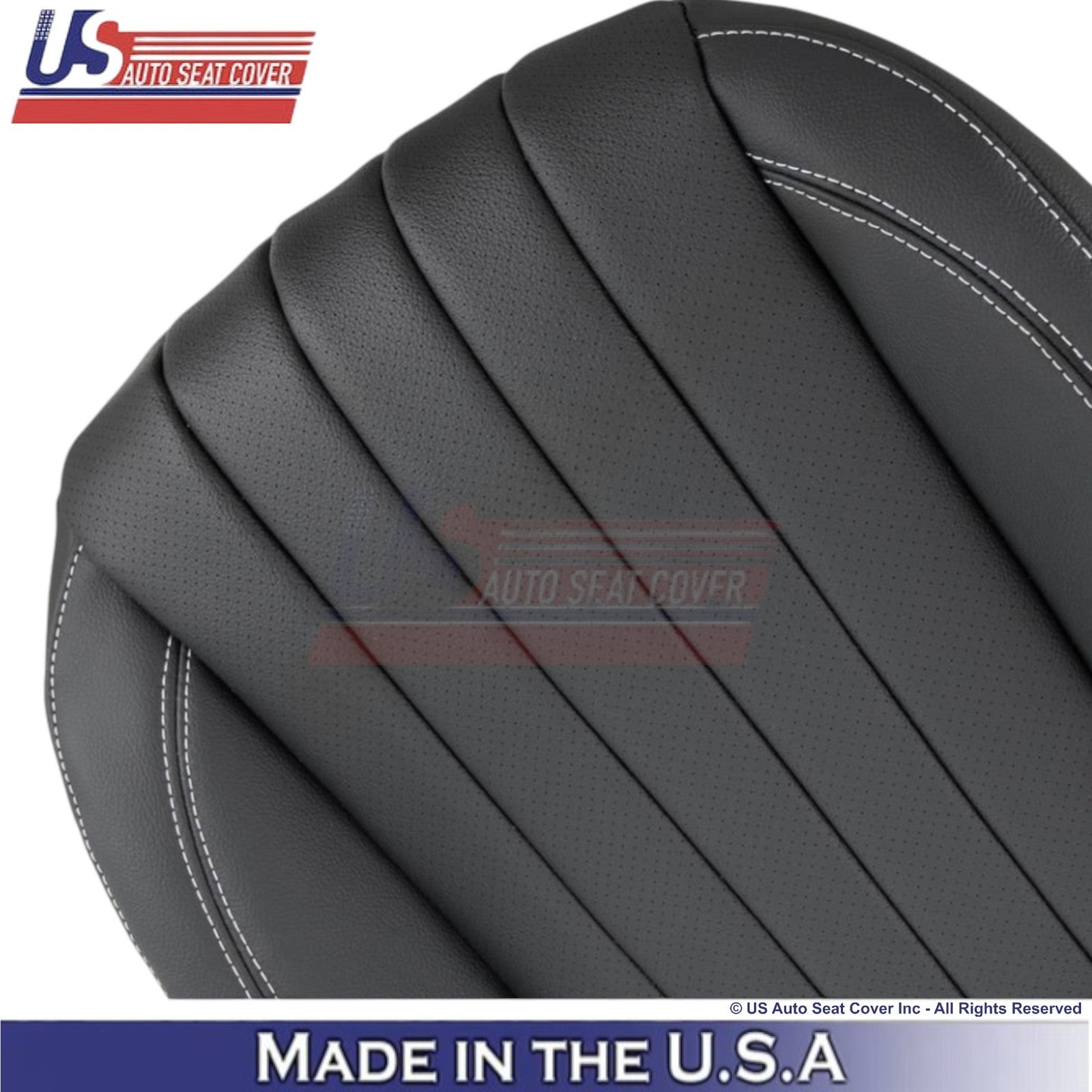 2017-2023 For Mercedes Benz E-Class Leather Passenger Bottom Covers Black