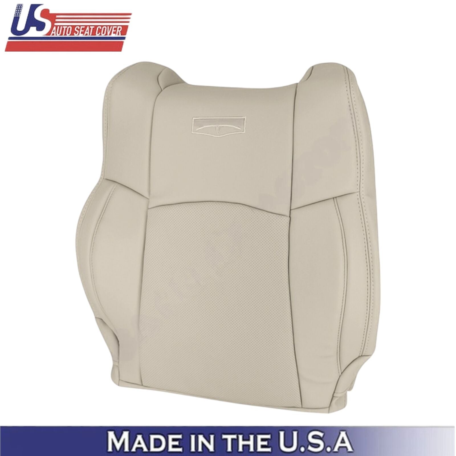 2013-2018 For Dodge Ram 1500 2500 3500 Laramie Leatherette Front Top Covers Tan