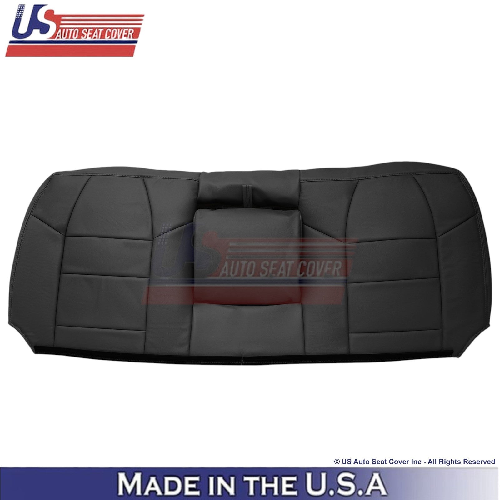 2003-2004 Fits Ford F250 F350 Lariat Leather Rear Bench OEM Seat Covers Black