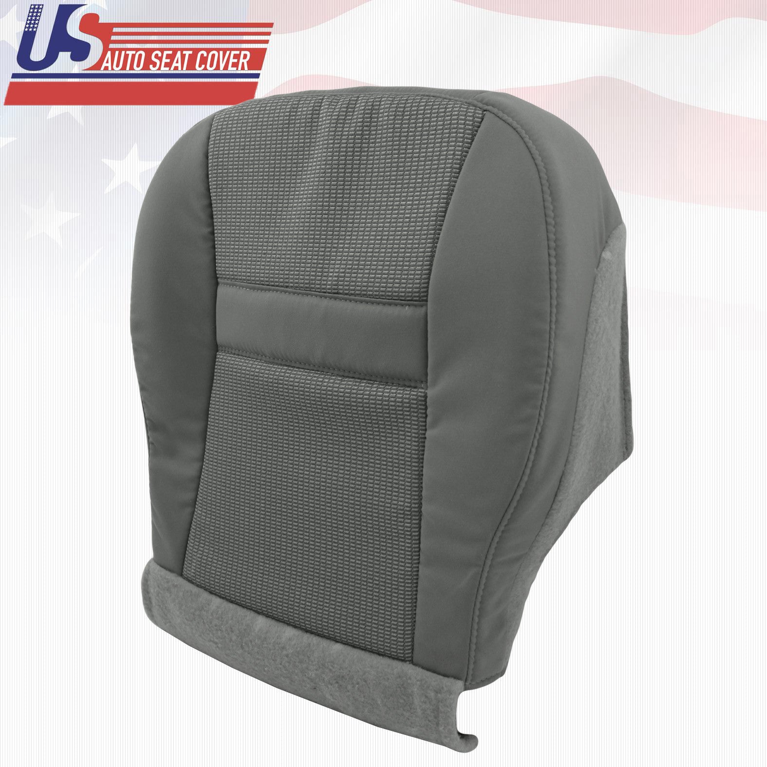 Driver Bottom Cloth Fabric Seat Cover Gray  2010 For Dodge Ram 1500