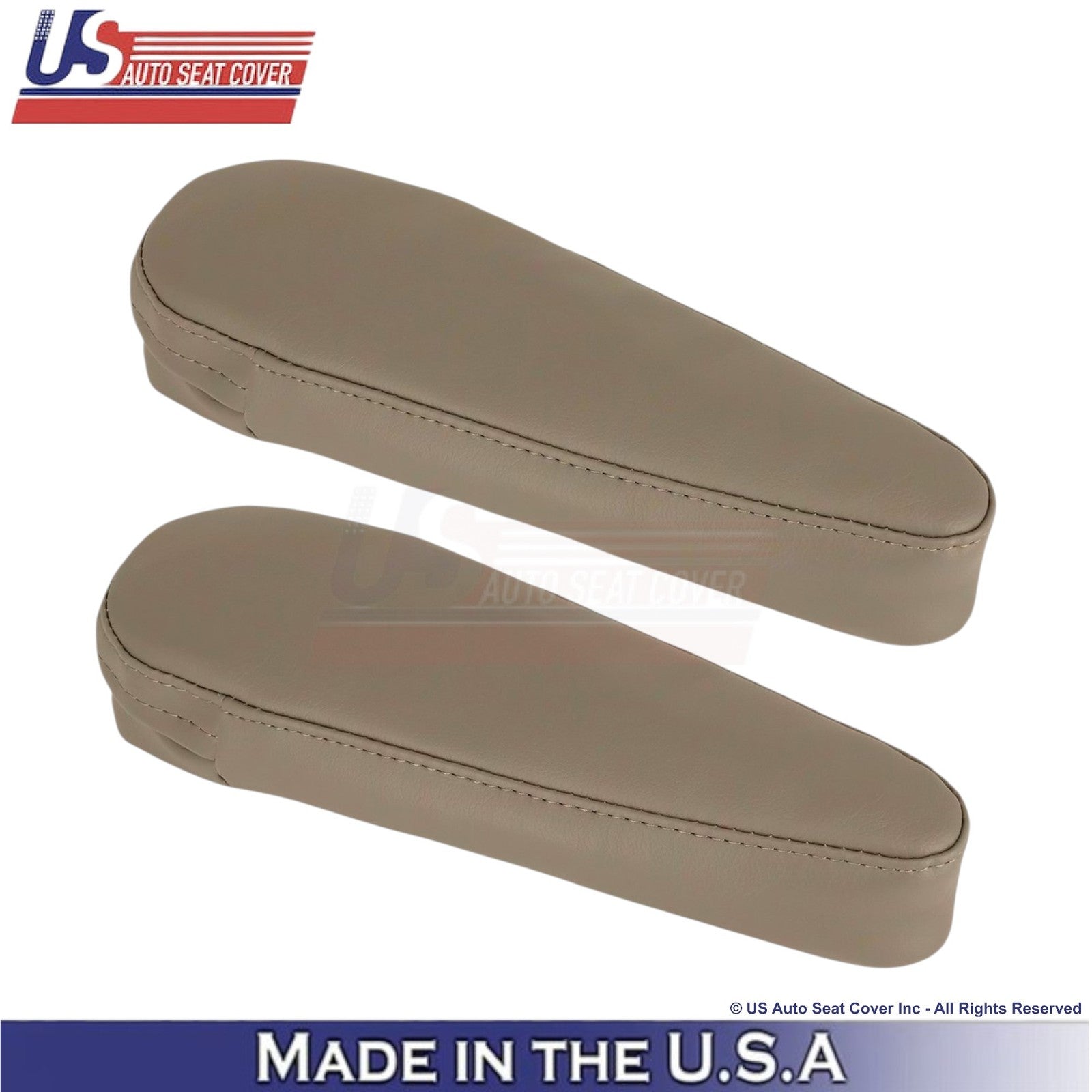 2000-2004 For Toyota Tundra Leatherette Front w/Armrest Driver Seat Covers Tan